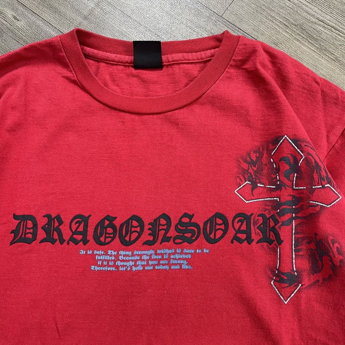 20471120 2000s Beaumere Cross Tribal Grunge Y2K Lgb Style LongSleeve Size US M / EU 48-50 / 2 - 9 Thumbnail