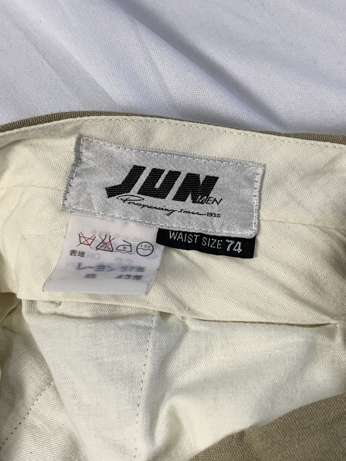 JUN MEN 80s jun men yohji yamamoto trousers double pleated pant Size US 30 / EU 46 - 5 Thumbnail