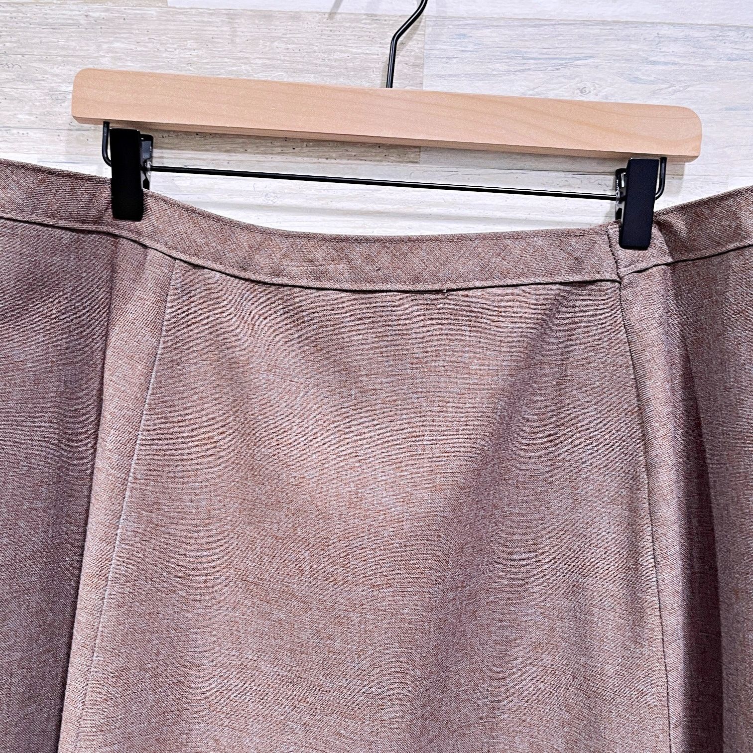 Vintage Bend Over Levi Strauss VTG 70s Vest Skirt Suit Brown USA Size 34" / US 12 / IT 48 - 7 Thumbnail