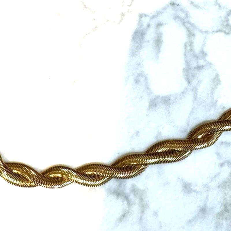 Other Plunder Design Chicago Twist gold tone Chain Necklace Size ONE SIZE - 4 Thumbnail