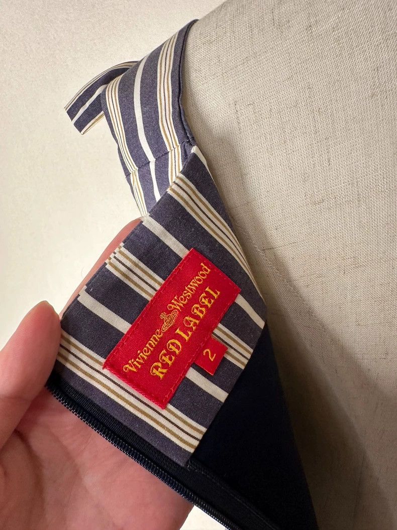 Vivienne Westwood Vivienne Westwood A dress with a waistband and stripes Size M / US 6-8 / IT 42-44 - 5 Thumbnail