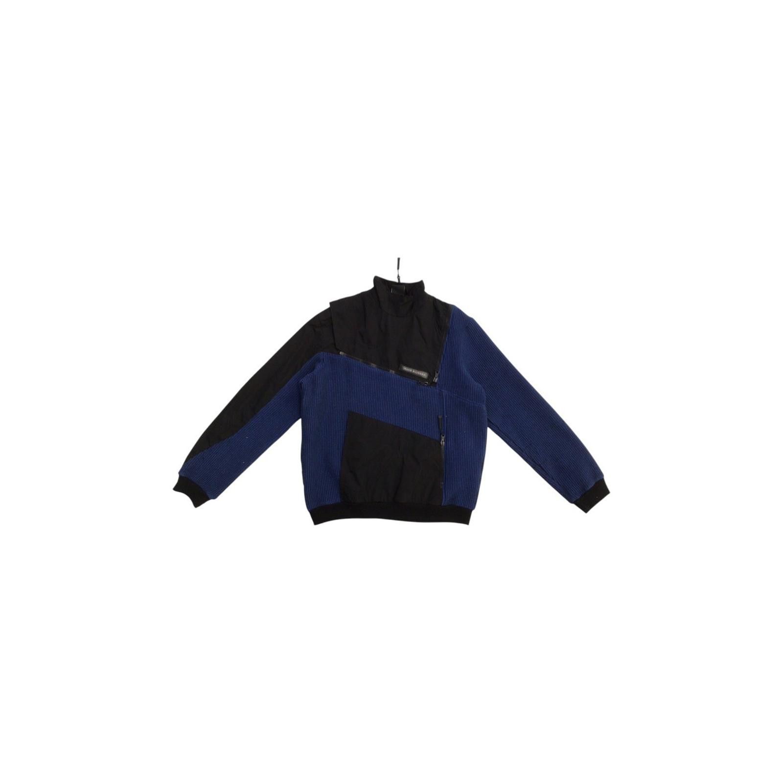 Designer Nasir Mazhar A/W 2016 Two Tone Multi Zip Sweater Blue Size L Size US L / EU 52-54 / 3 - 1 Thumbnail