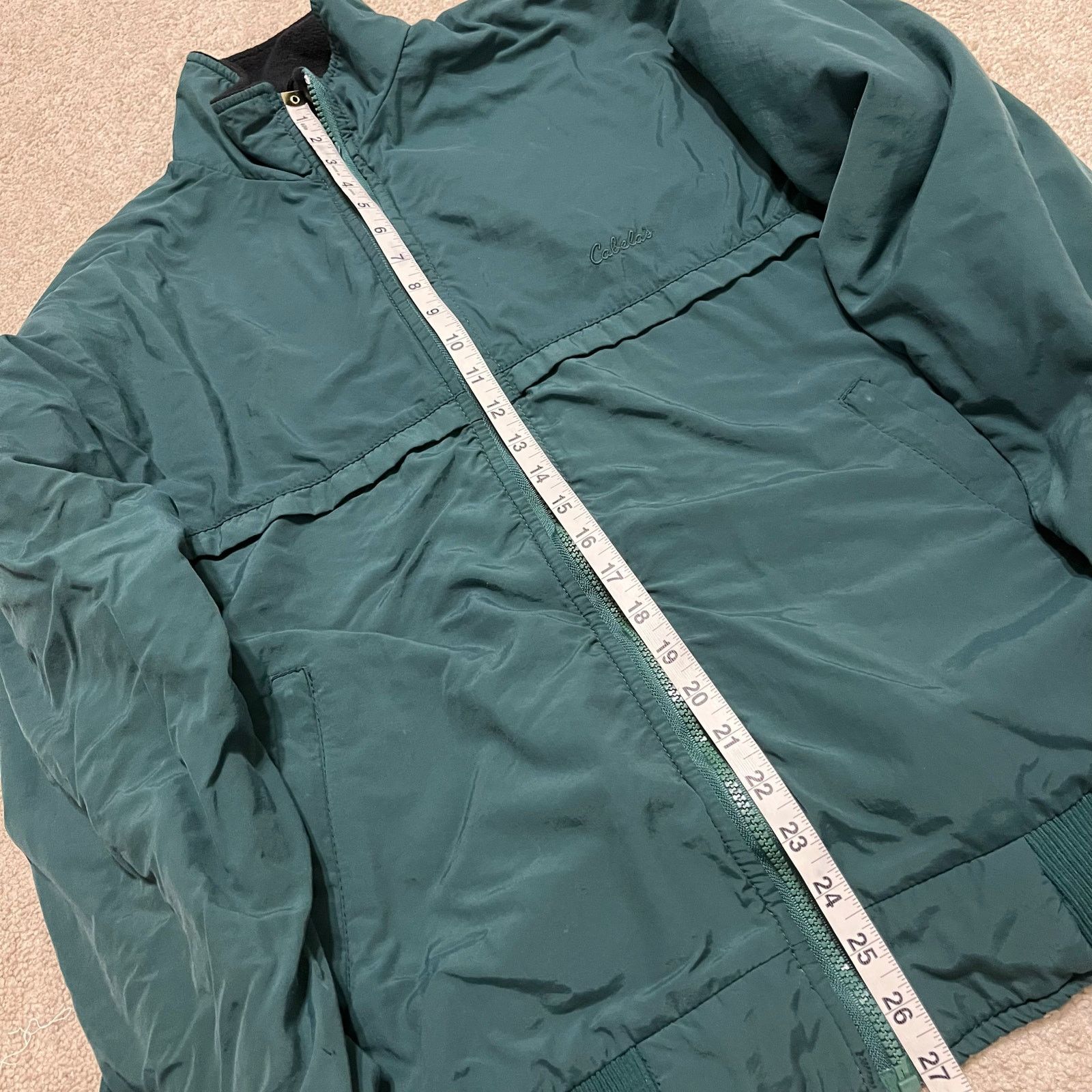 Cabelas Vintage Cabelas Lined Dark Green Puffer Jacket Medium Size US M / EU 48-50 / 2 - 4 Thumbnail
