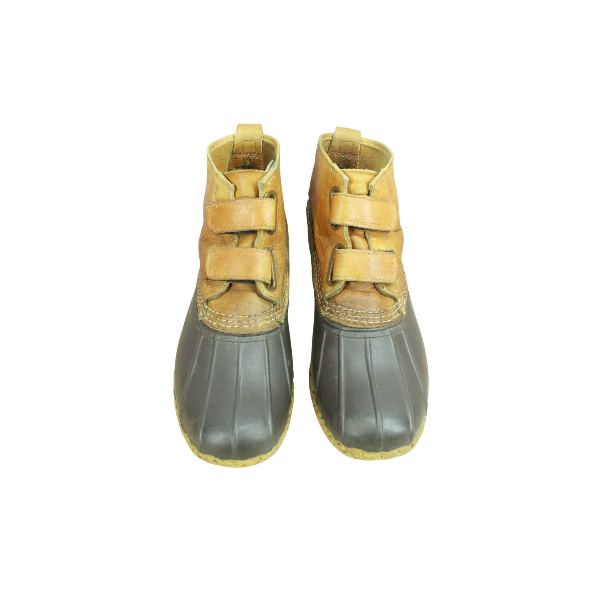 L.L. Bean Vintage LL Bean Brown Leather Duck Boots Men's Size 10 M Size US 10 / EU 43 - 5 Thumbnail