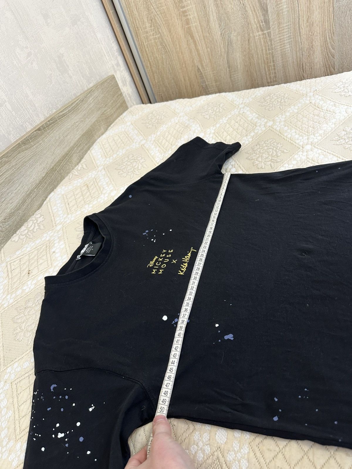 Keith Haring 🔥 Disney Mickey Mouse x Keith Haring Art Paint Logo Tee Size US S / EU 44-46 / 1 - 10 Thumbnail