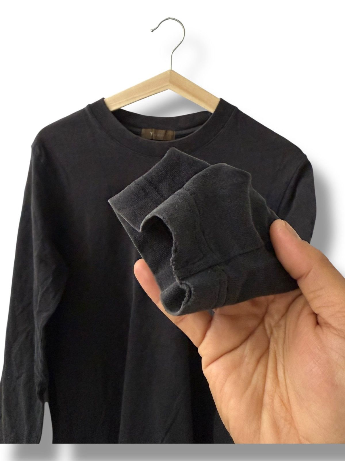 Y's VTG Ys FOR MEN JAPANESE BRAND DISTRESSED LONG SLEEVES SHIRT Size US M / EU 48-50 / 2 - 7 Thumbnail