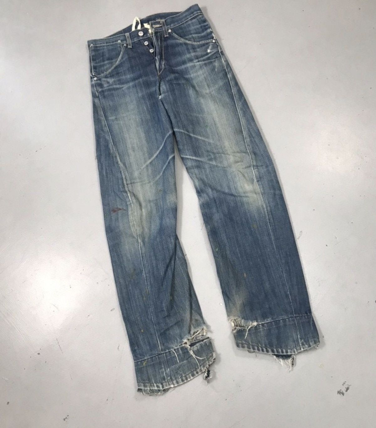 Levi's Vintage Levi’s engineer jeans denim Size US 28 / EU 44 - 4 Thumbnail
