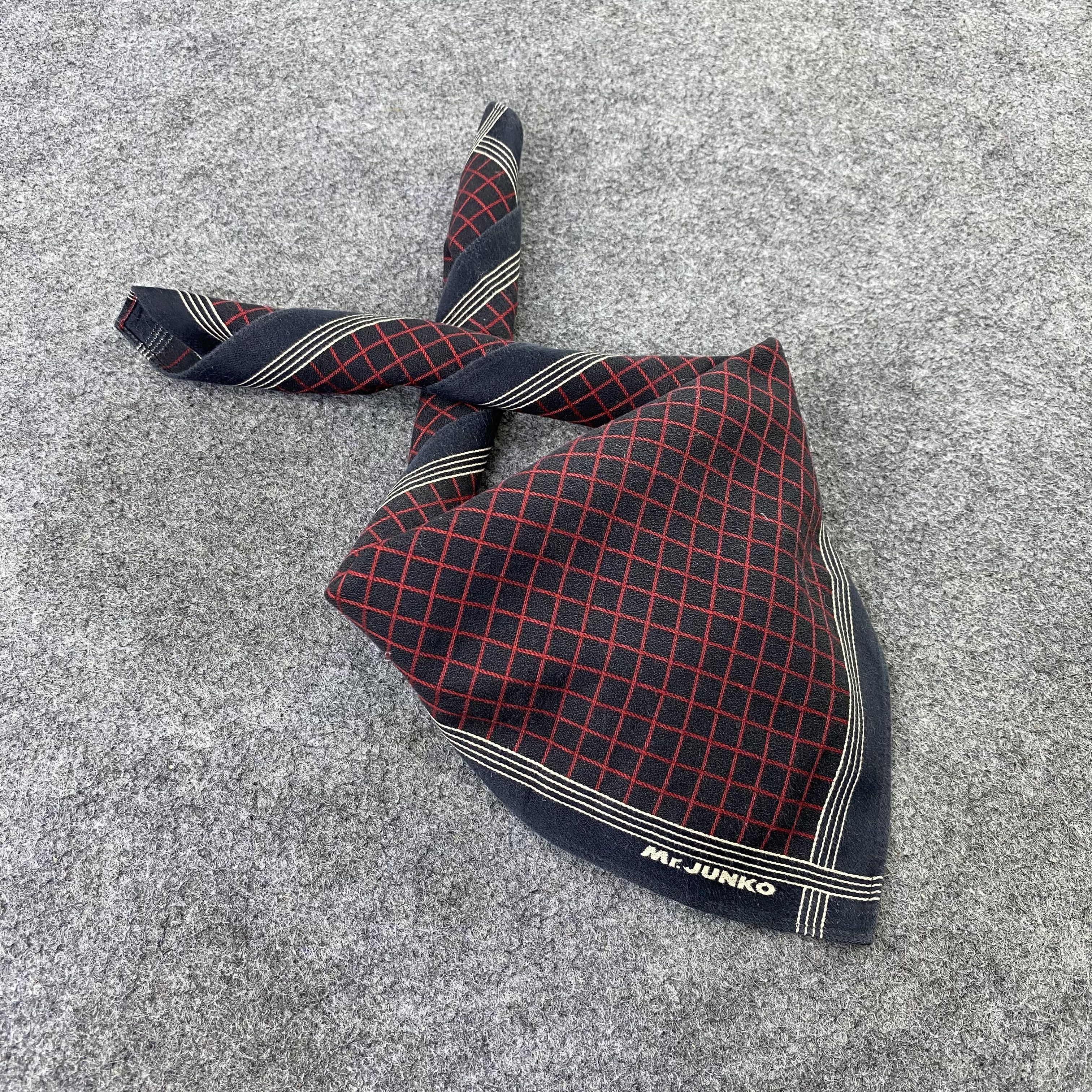 Japanese Brand × Mr. Junko × Vintage Mr. Junko Handkerchief / Bandana / Neckerchief -B546 Size ONE SIZE - 1 Thumbnail