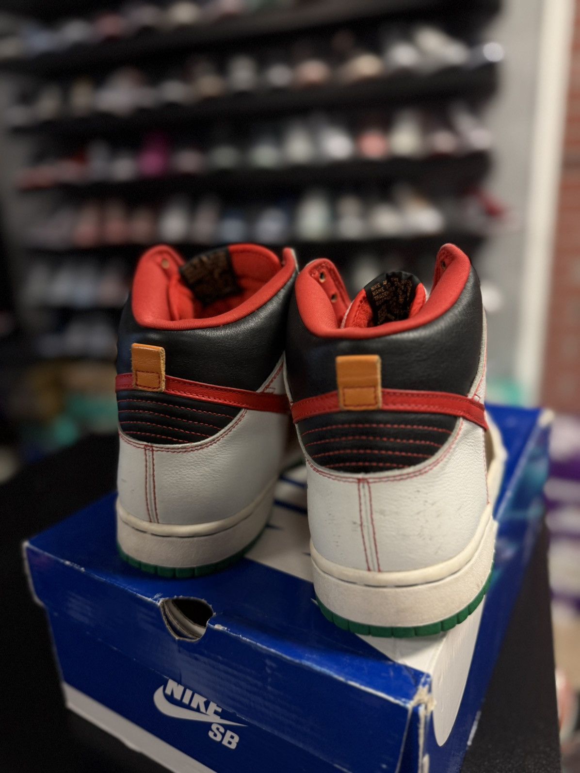 Nike Nike Dunk High Pro SB Money Cat 2007 - Size 11- 305050 162 Size US 11 / EU 44 - 11 Thumbnail