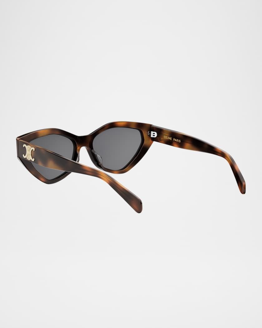 Celine Celine Cat Eye Sunglasses - Triomphe 56mm Size ONE SIZE - 2 Thumbnail