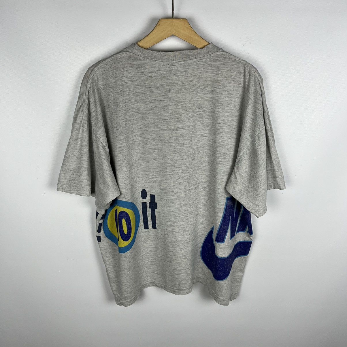 Nike Vintage Nike rare USA multi-logo y2k tee 90’s Size US M / EU 48-50 / 2 - 13 Thumbnail