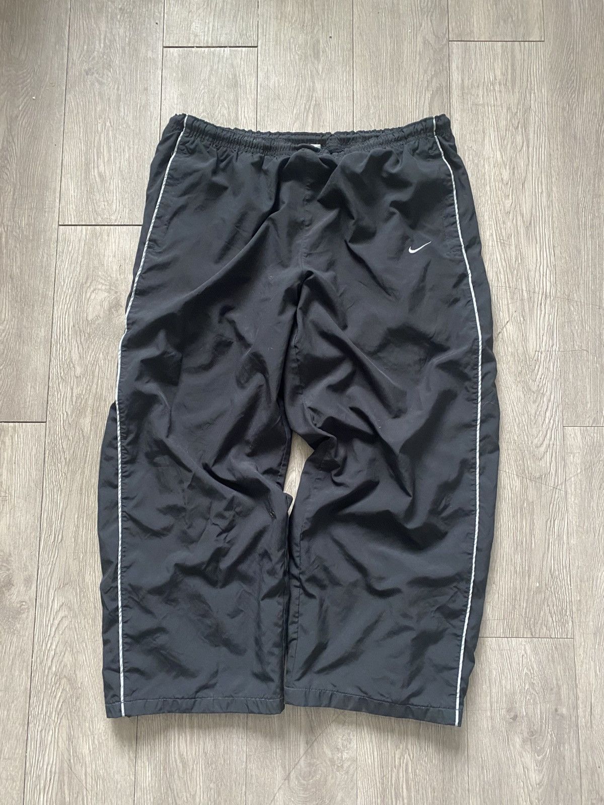Nike × Vintage y2k Nike Baggy Track Pants Size US 32 / EU 48 - 1 Thumbnail