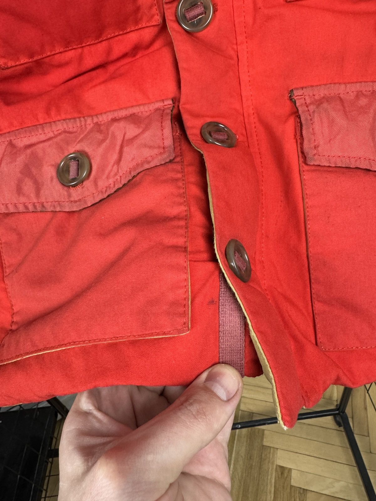 02DERIV. 02deriv. Red multipocket down vest size 1/S Size US S / EU 44-46 / 1 - 22 Thumbnail