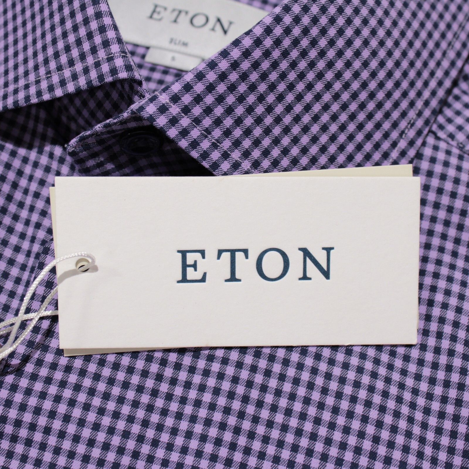Eton Eton New with tags Shirt Size S US In Purple Size US S / EU 44-46 / 1 - 2 Thumbnail