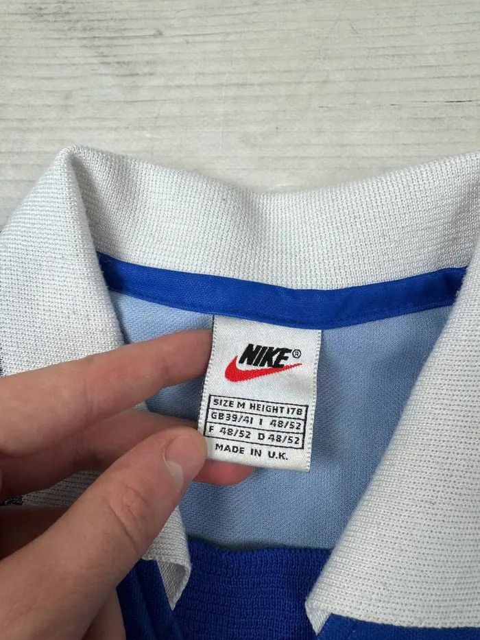 Nike Vintage Nike Rangers Glasgow 1997 1999 Home Shirt Jersey Size US M / EU 48-50 / 2 - 13 Thumbnail