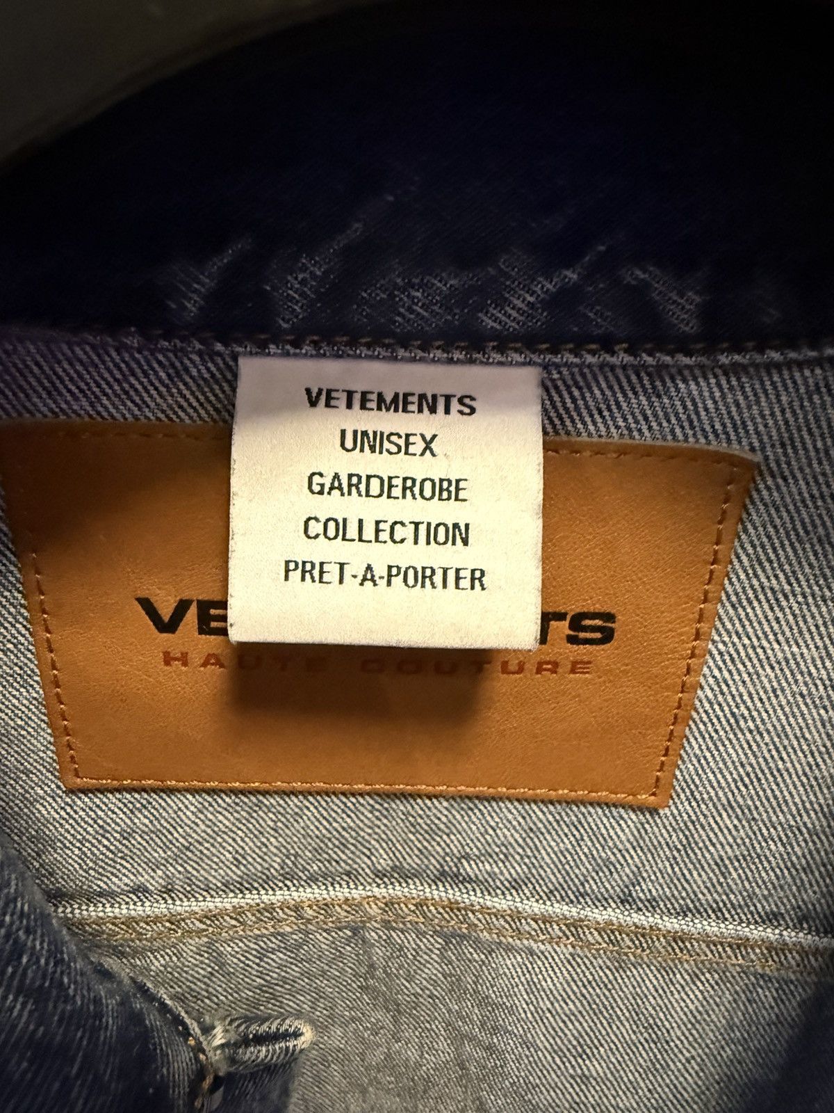 Vetements Vetements Flame denim Jacket Size US S / EU 44-46 / 1 - 3 Thumbnail