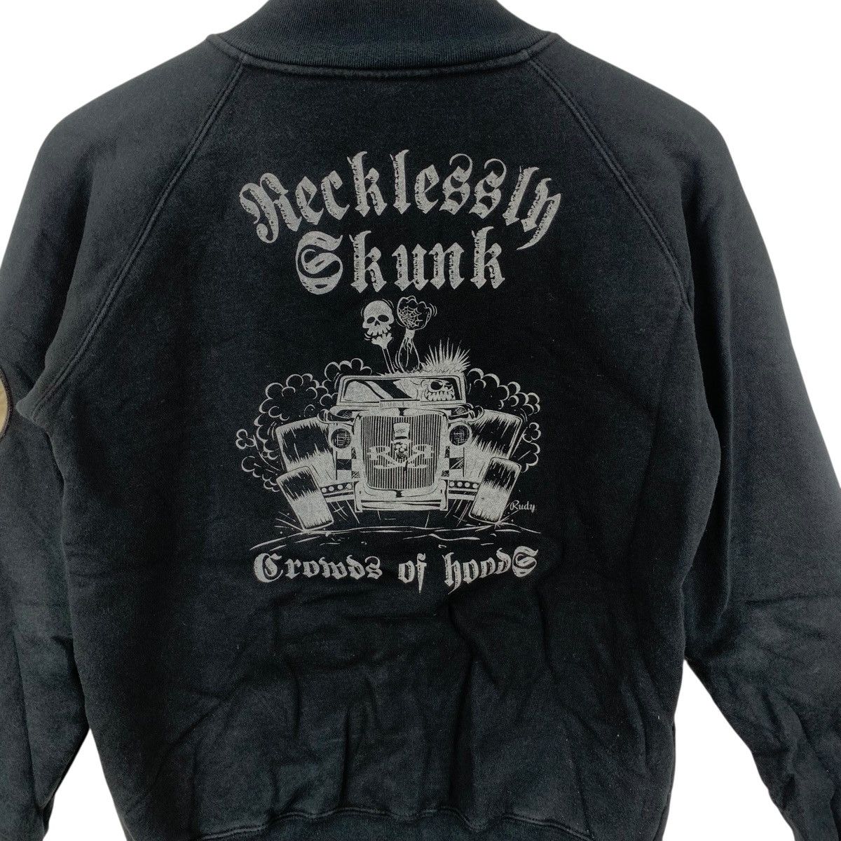 Other CROWDS OF HOODS Lucky Rudy Recklessly Skunk Jacket Sweater Size US S / EU 44-46 / 1 - 9 Thumbnail