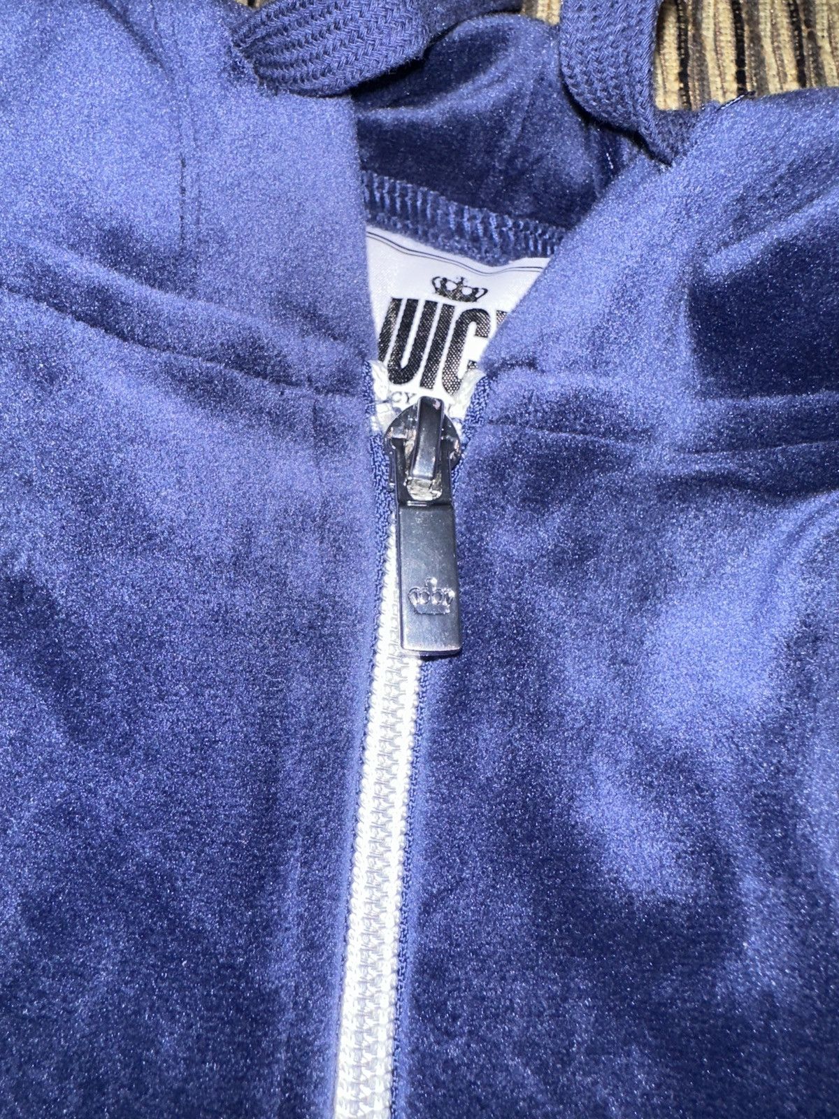 Juicy Couture Juicy By Juicy Couture Zip Hoodie Jacket Sweatshirt Velour Size M / US 6-8 / IT 42-44 - 4 Thumbnail