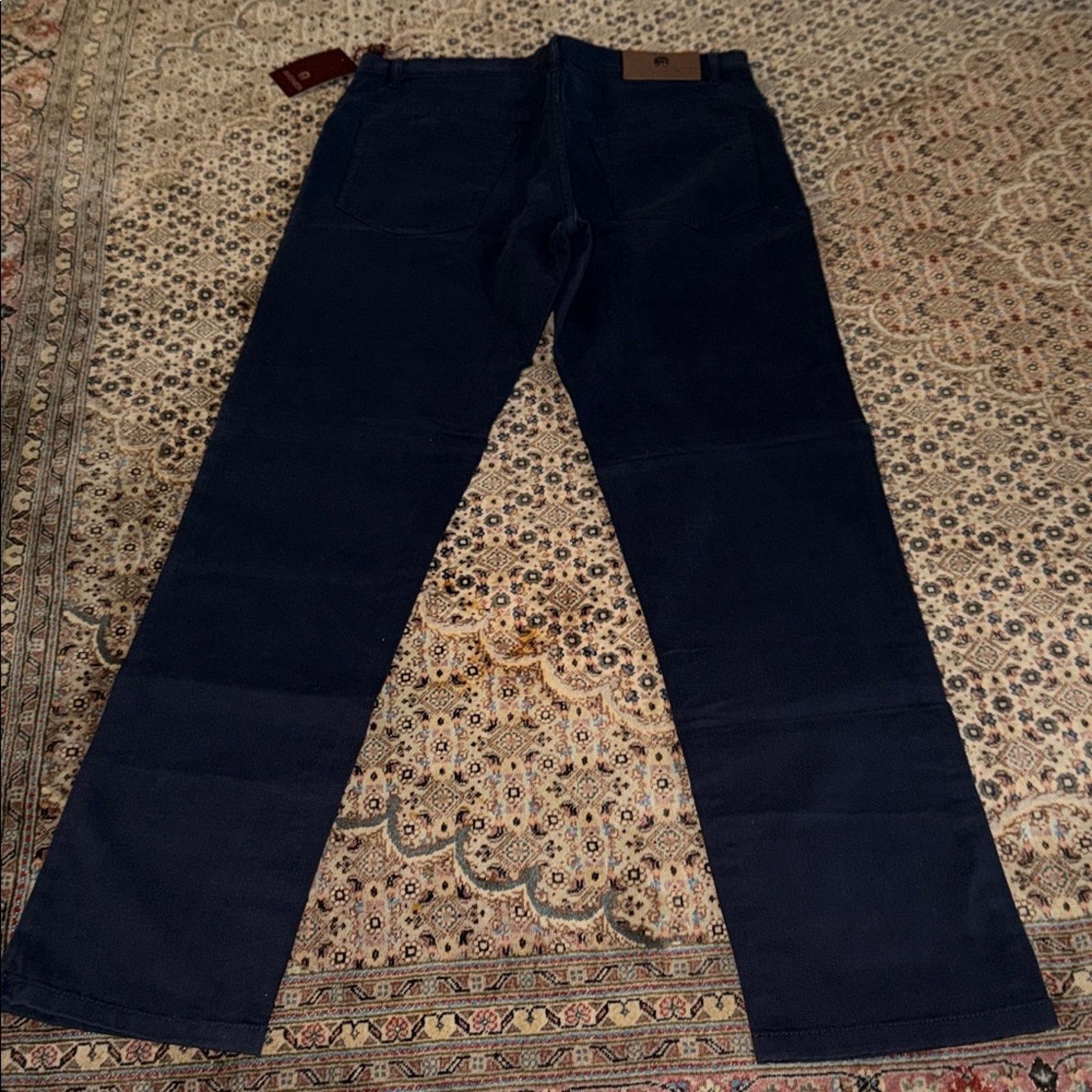 Etienne Aigner Etienne Aigner Dark Blue Chinos Men's Size 32 Size US 32 / EU 48 - 8 Thumbnail