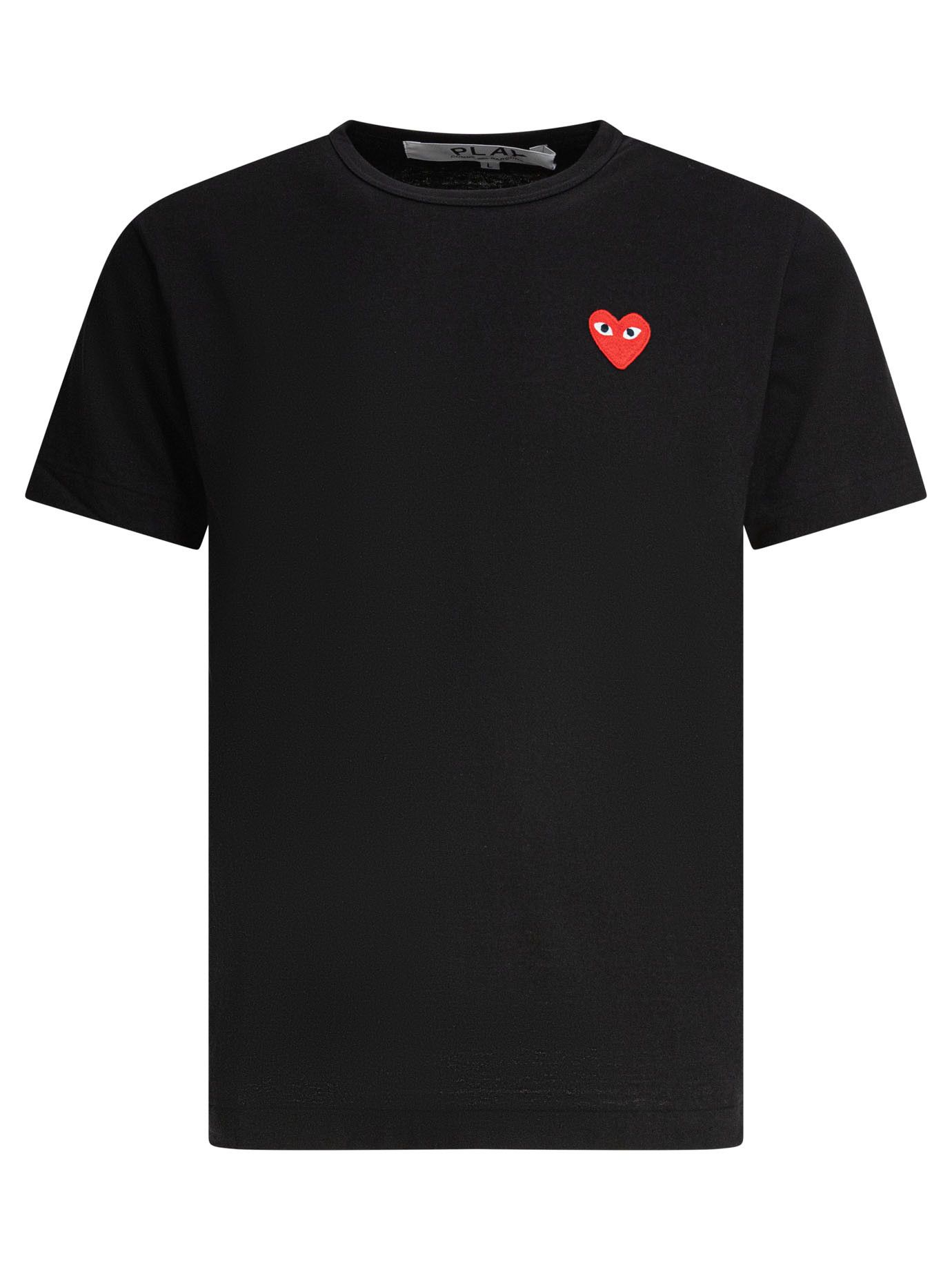 PLAY COMME des GARÇONS: T-SHIRT (WHITE) | DSMG E-SHOP COMME des