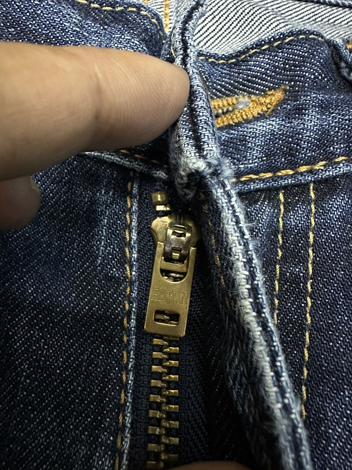 Edwin × If Six Was Nine × Vintage Vintage Edwin 402 Japan Washed Distressed Size 30 F25 Size US 30 / EU 46 - 6 Thumbnail