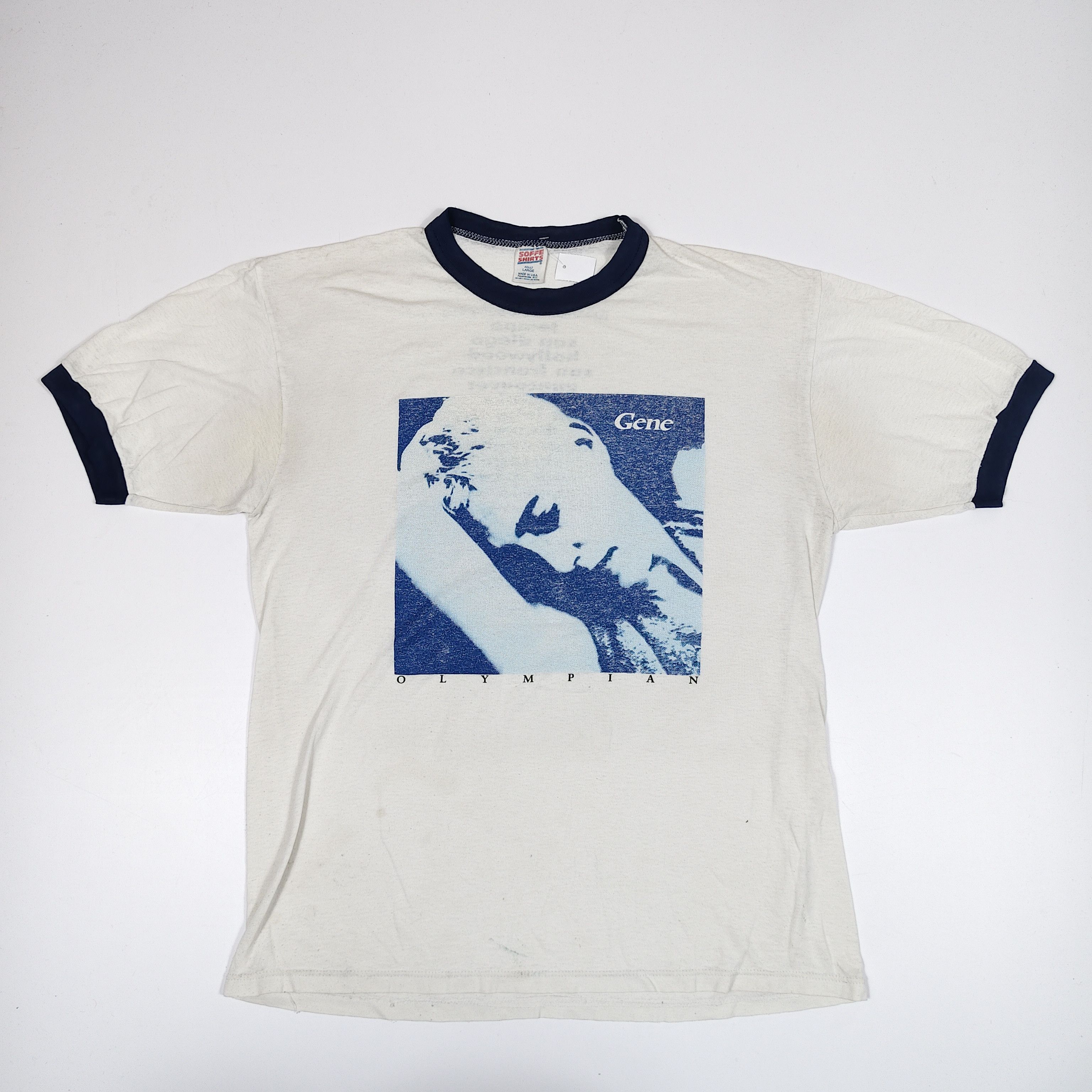Band Tees 1995 Gene Olympian North American Tour Ringer Britpop Size US L / EU 52-54 / 3 - 1 Thumbnail