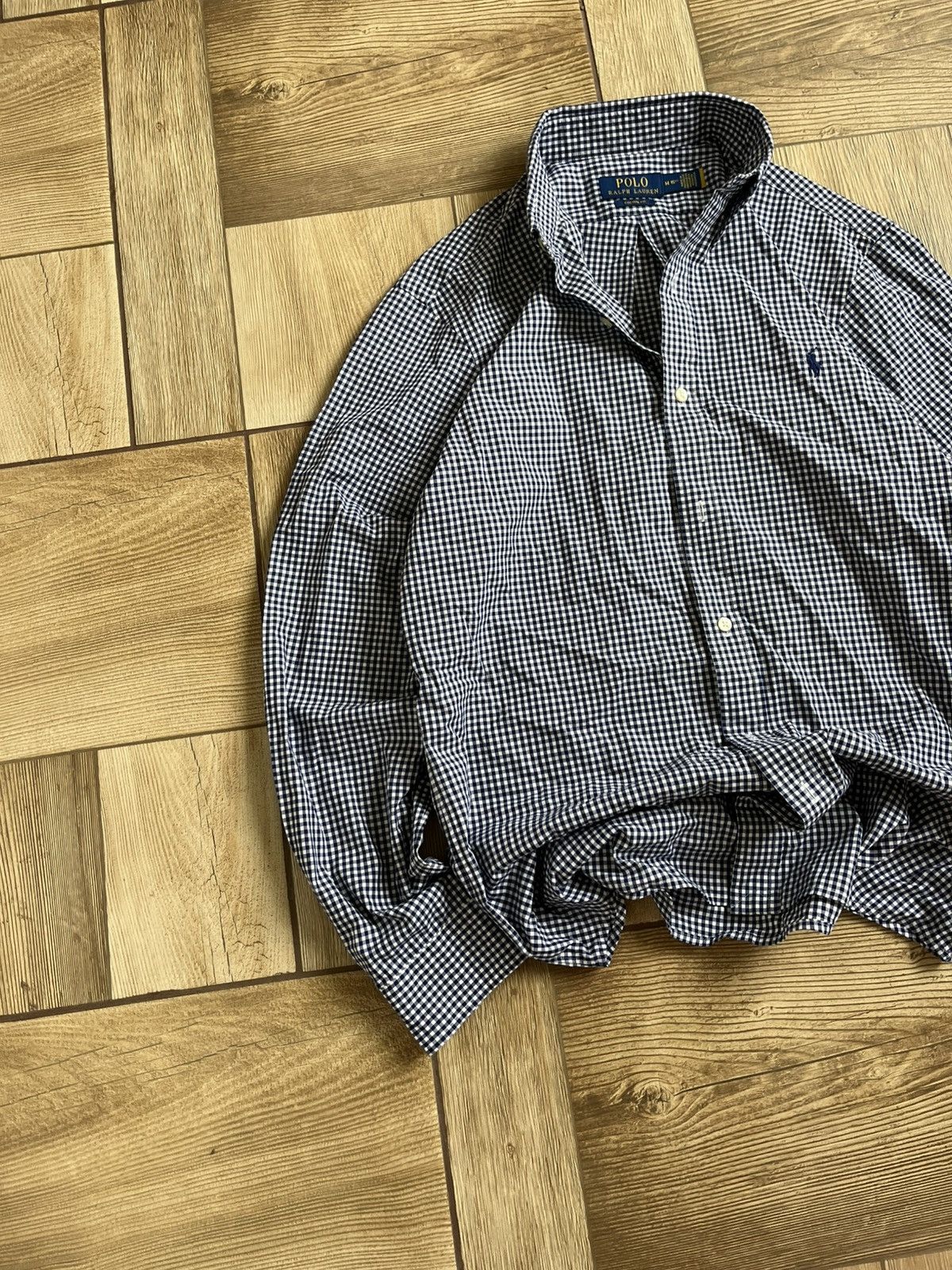 Polo Ralph Lauren Vintage Polo Ralph Lauren Check Shirt / 90s Classic Fit Size US M / EU 48-50 / 2 - 3 Thumbnail