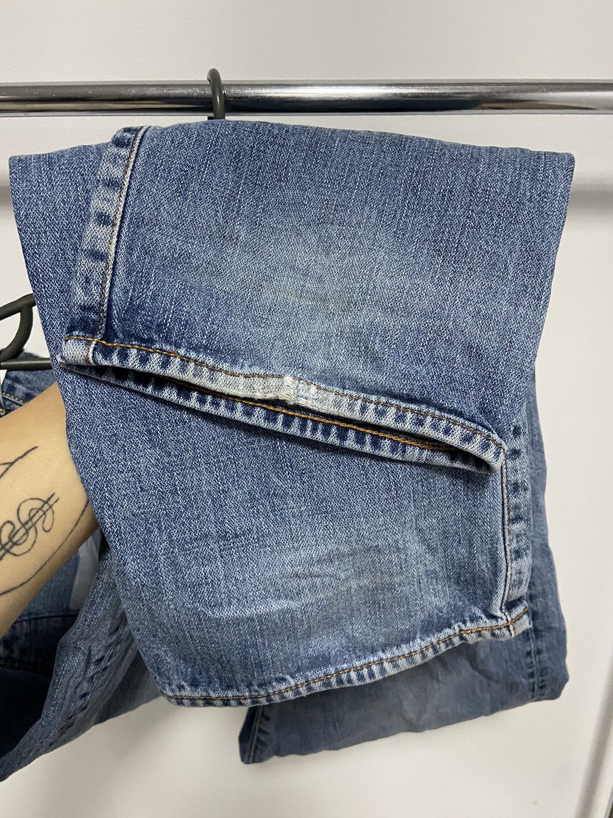Evisu Evisu Pants Seagull logo Vintage jeans Size US 30 / EU 46 - 7 Thumbnail