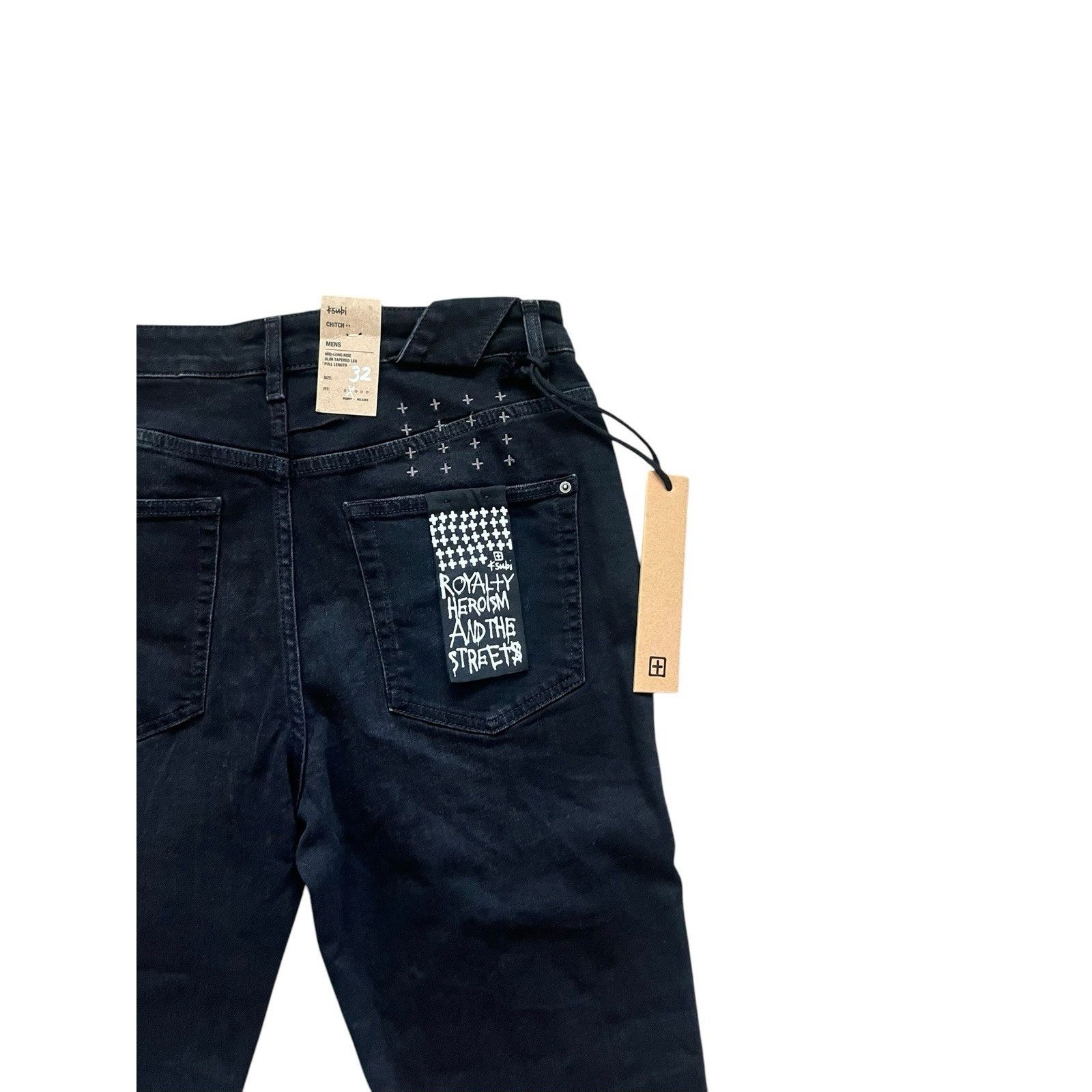 Ksubi Ksubi Jeans Mens Chitch Slim Boneyard Black Size 32/32 Size US 32 / EU 48 - 4 Thumbnail