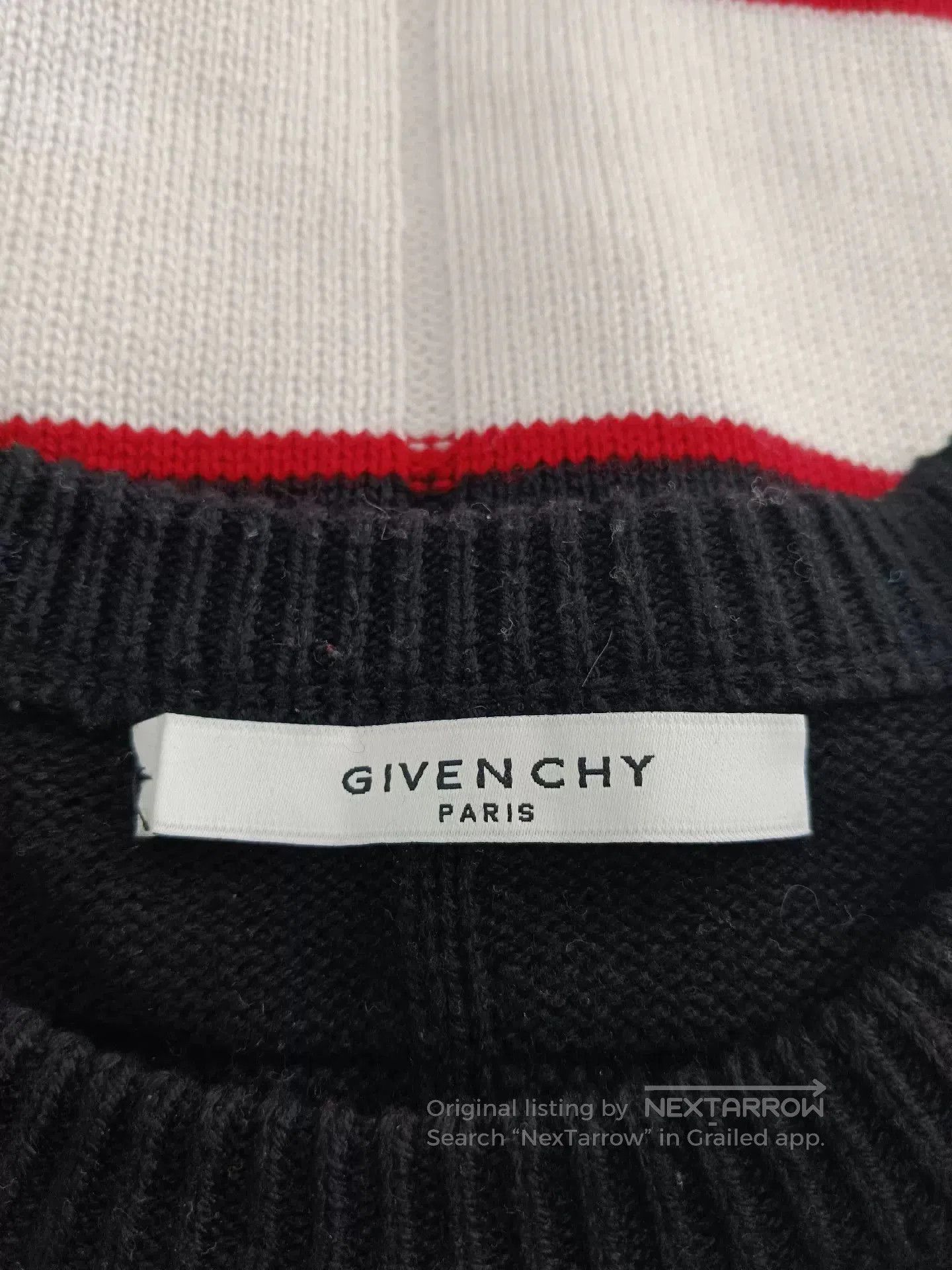 Givenchy givenchy logo knit pullover sweater black. Size US M / EU 48-50 / 2 - 4 Thumbnail
