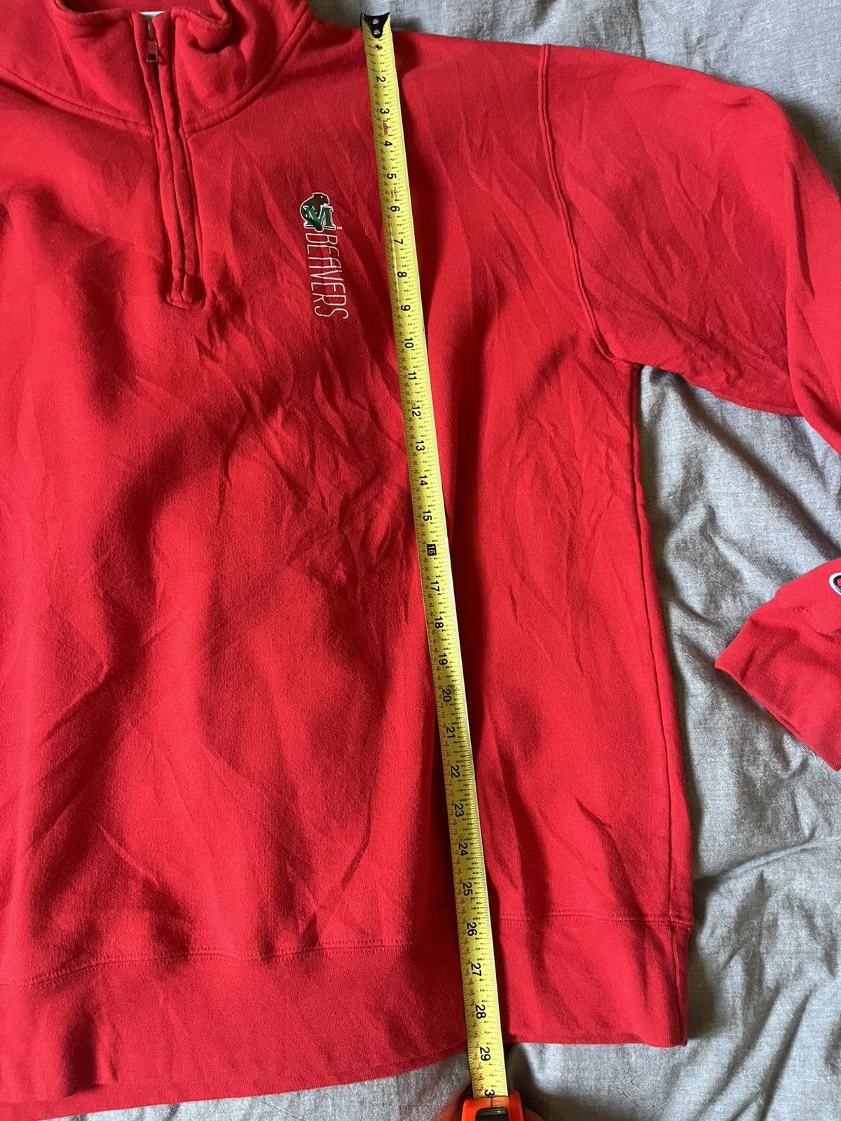 Champion Vintage Minot state Beavers quarter zip jacket Size US XL / EU 56 / 4 - 3 Thumbnail