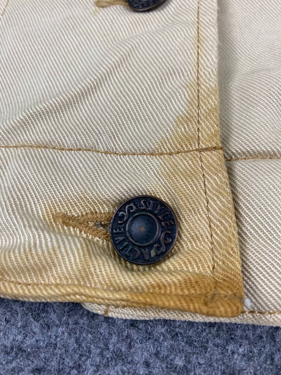 Japanese Brand signal stone japanese brand soft denim jacket Size US M / EU 48-50 / 2 - 5 Thumbnail
