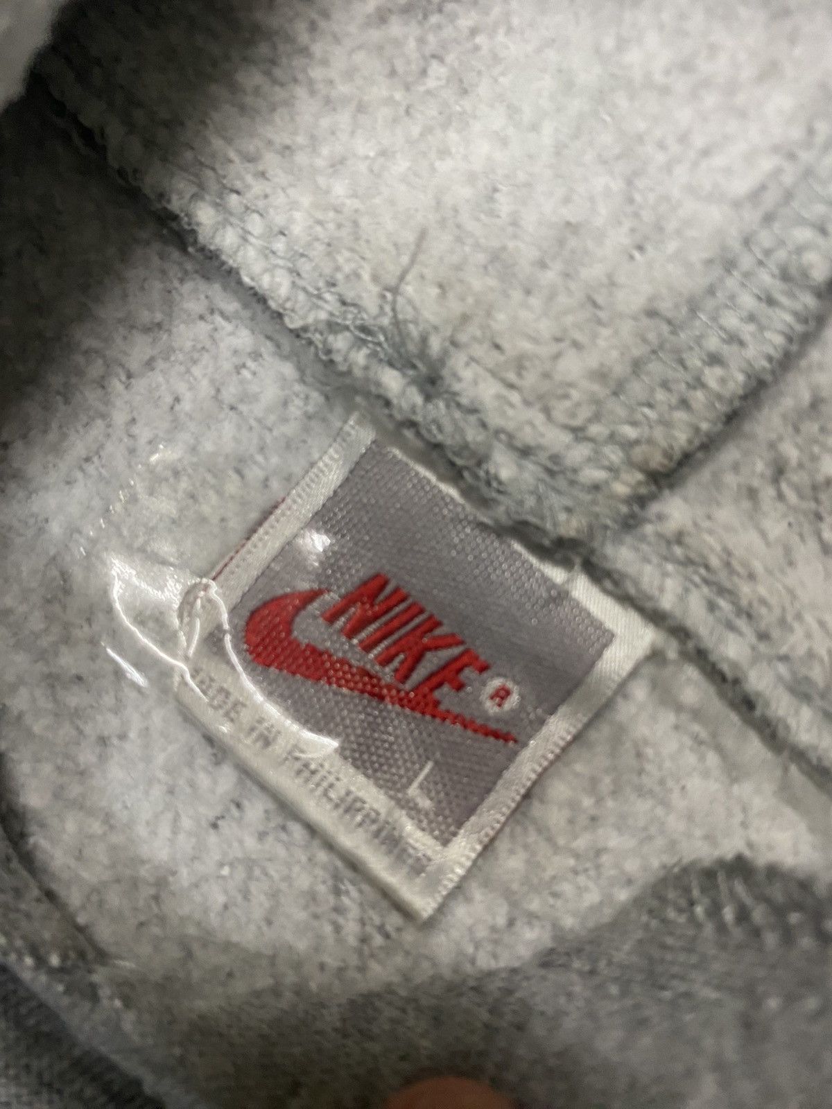 Nike Vintage Nike Pinwheel Burst Logo Hoodie Grey Y2K Size US L / EU 52-54 / 3 - 4 Thumbnail