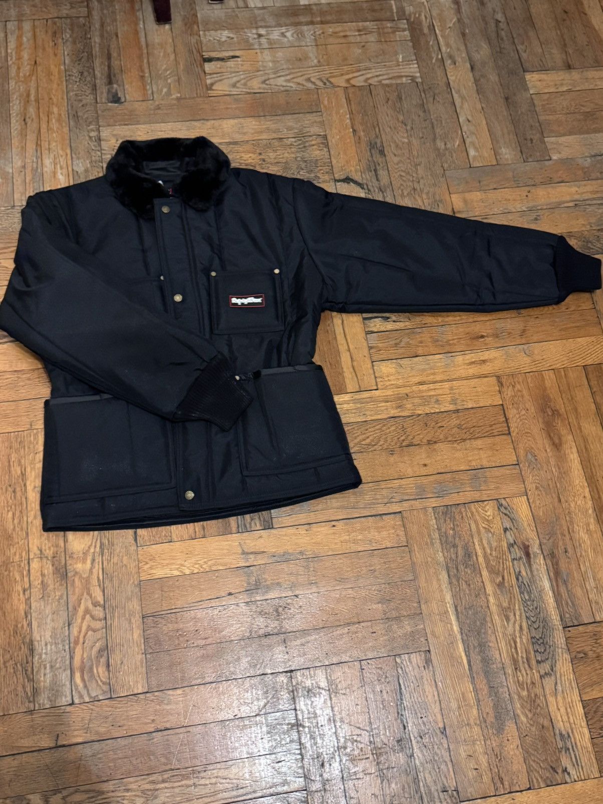 Refrigiwear × Supreme Supreme x Refrigiwear Insulated Iron-Tuff Jacket ‘Black’ Size US S / EU 44-46 / 1 - 1 Thumbnail