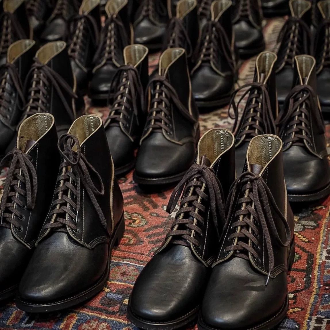 Viberg Lua × Skoob Horsebutt M-43 Work Boots Size US 10 / EU 43 - 1 Thumbnail