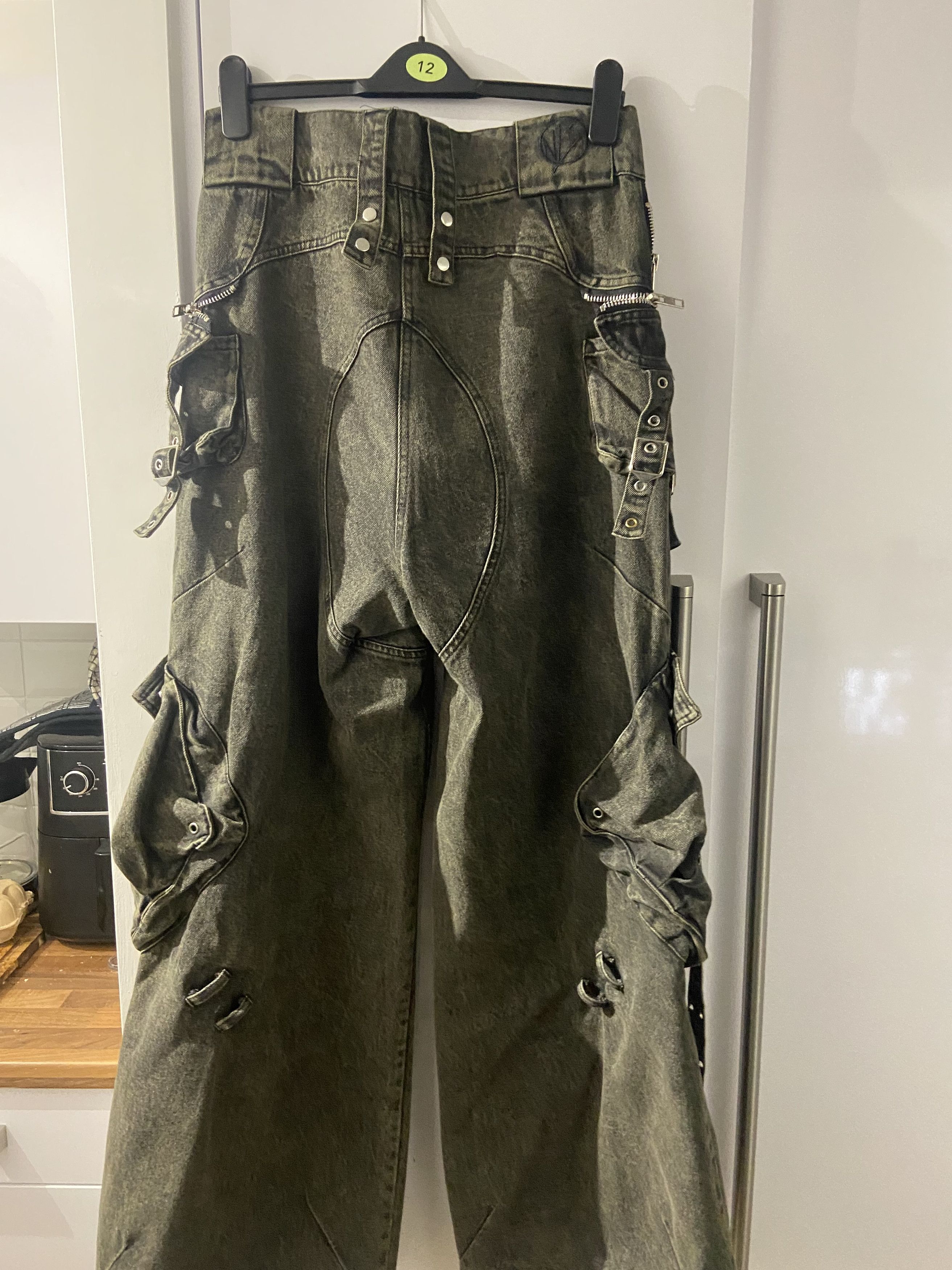 【NO/FAITH STUDIOS】GREEN BLACK USED CARGO No Faith Studios No Faith Studios GREEN BLACK USED CARGO