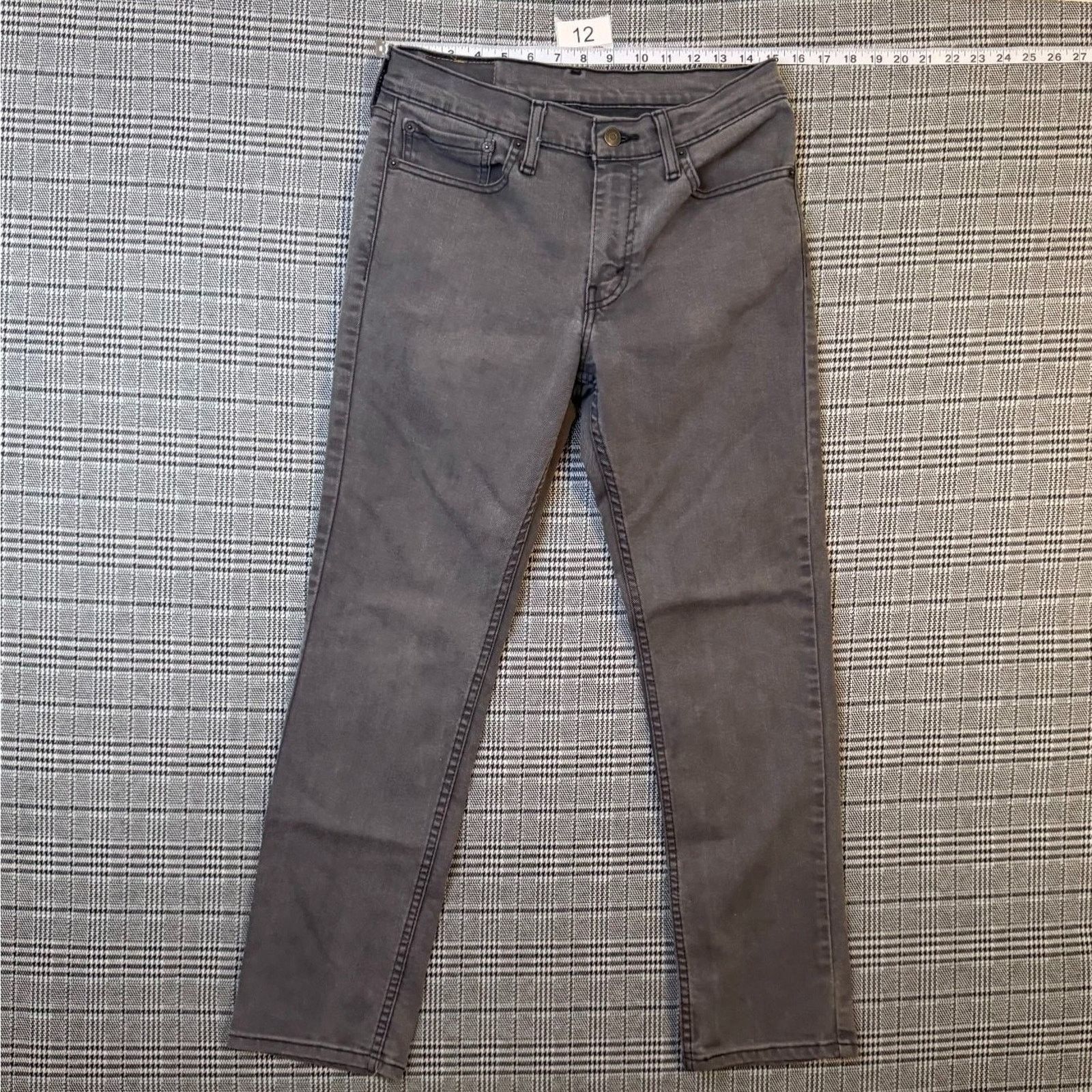 Levi's Levi's 511 Men's Jeans Gray Denim Slim Fit Stretch 31x30 Size US 31 - 1 Thumbnail