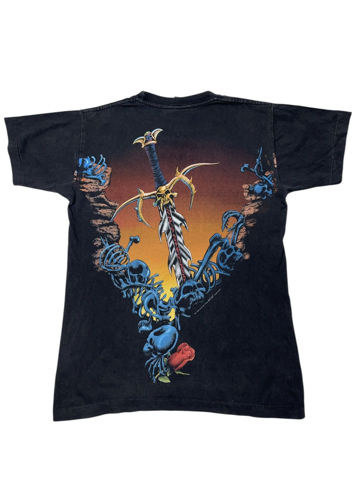 Band Tees Vintage 1997 Megadeth Faded Band T-shirt Travis Scott rare Size US S / EU 44-46 / 1 - 2 Thumbnail
