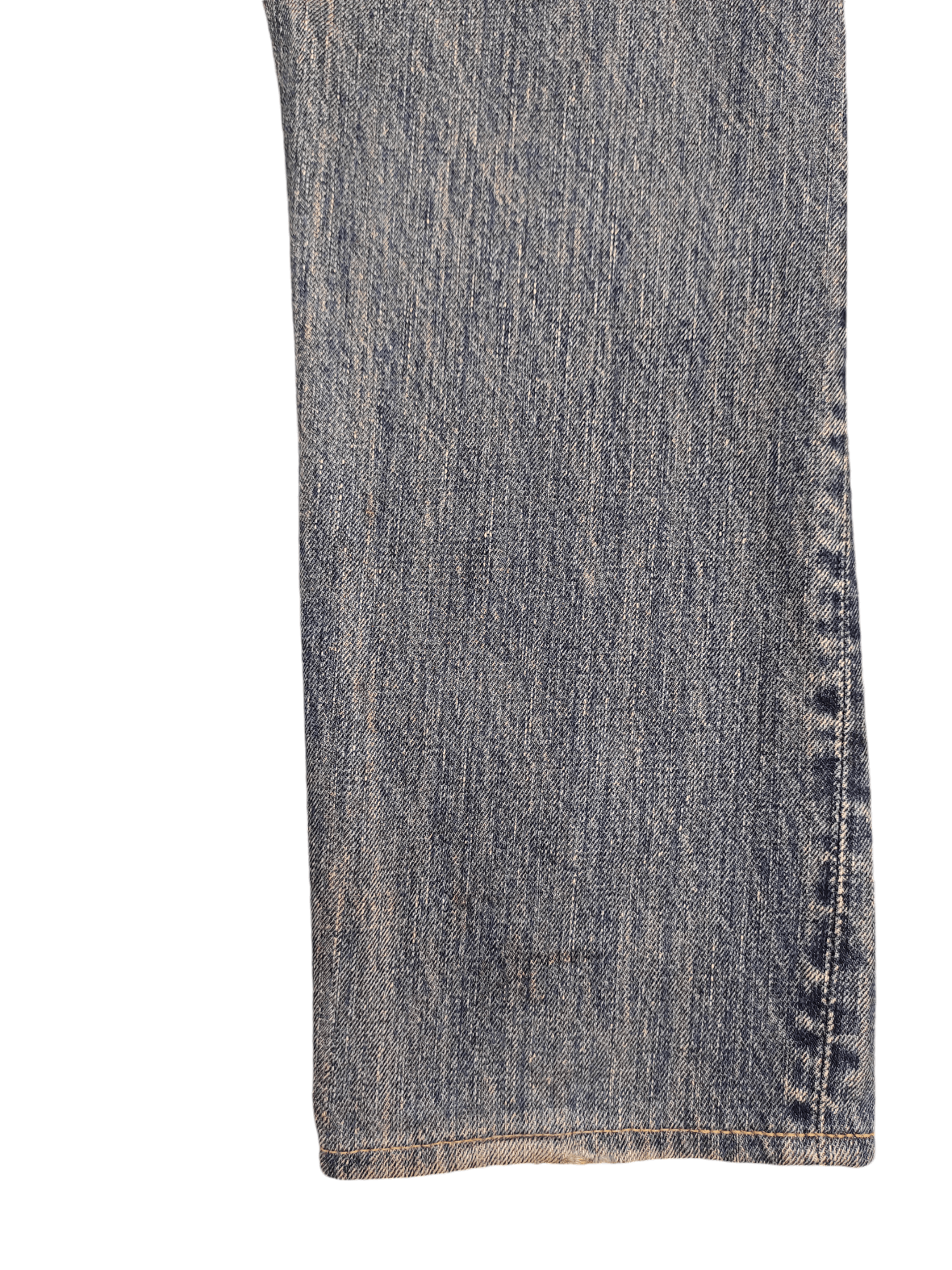 Denime 1990s Denime Japan Clawmark Distress Faded Raw Denim Jeans Size US 29 - 11 Thumbnail