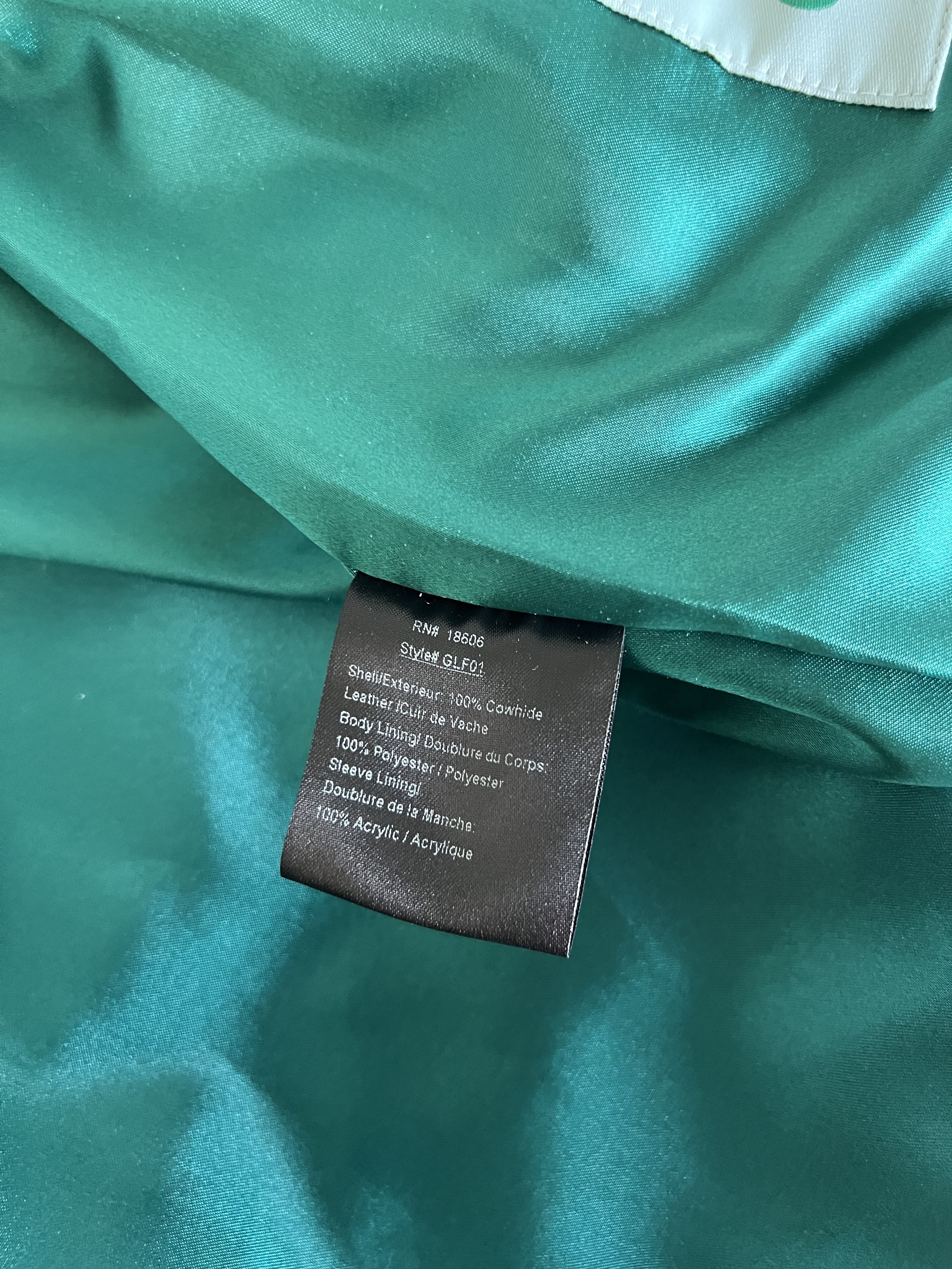 Golf le Fleur Golf le Fleur Schott Call Me Leather Work Jacket in Cream Size US L / EU 52-54 / 3 - 14 Thumbnail