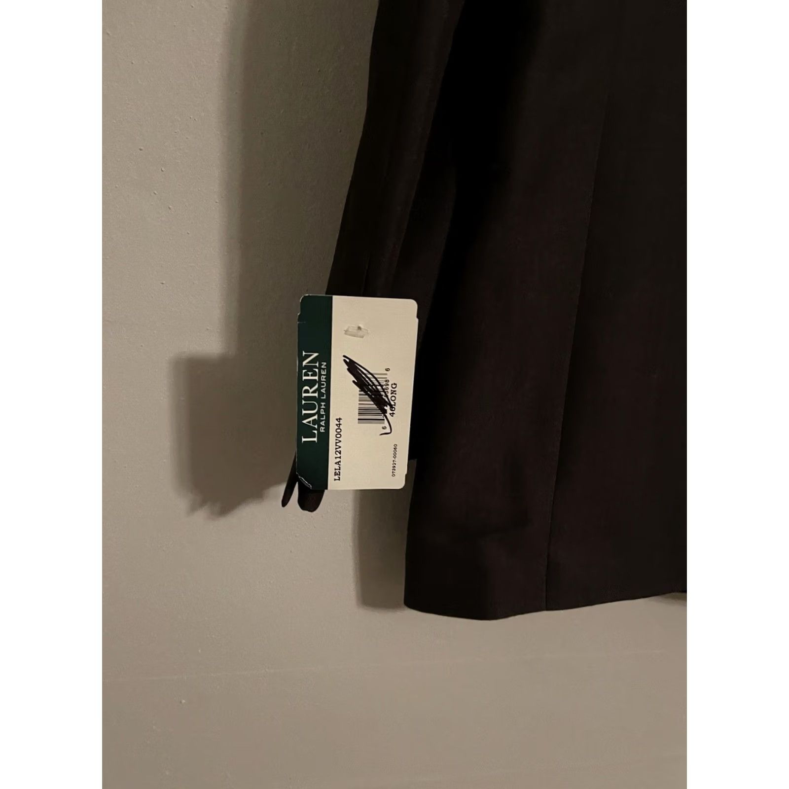 Ralph Lauren Lauren Ralph Lauren LRL Charcoal Gray Blazer Suit Jacket Coat - Men's 46L New! Size 46R - 4 Thumbnail
