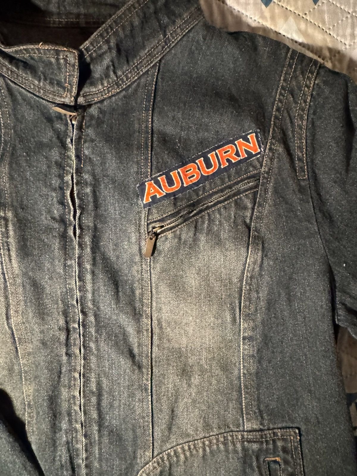 Vintage Vintage Auburn denim jacket Size US XL / EU 56 / 4 - 3 Thumbnail