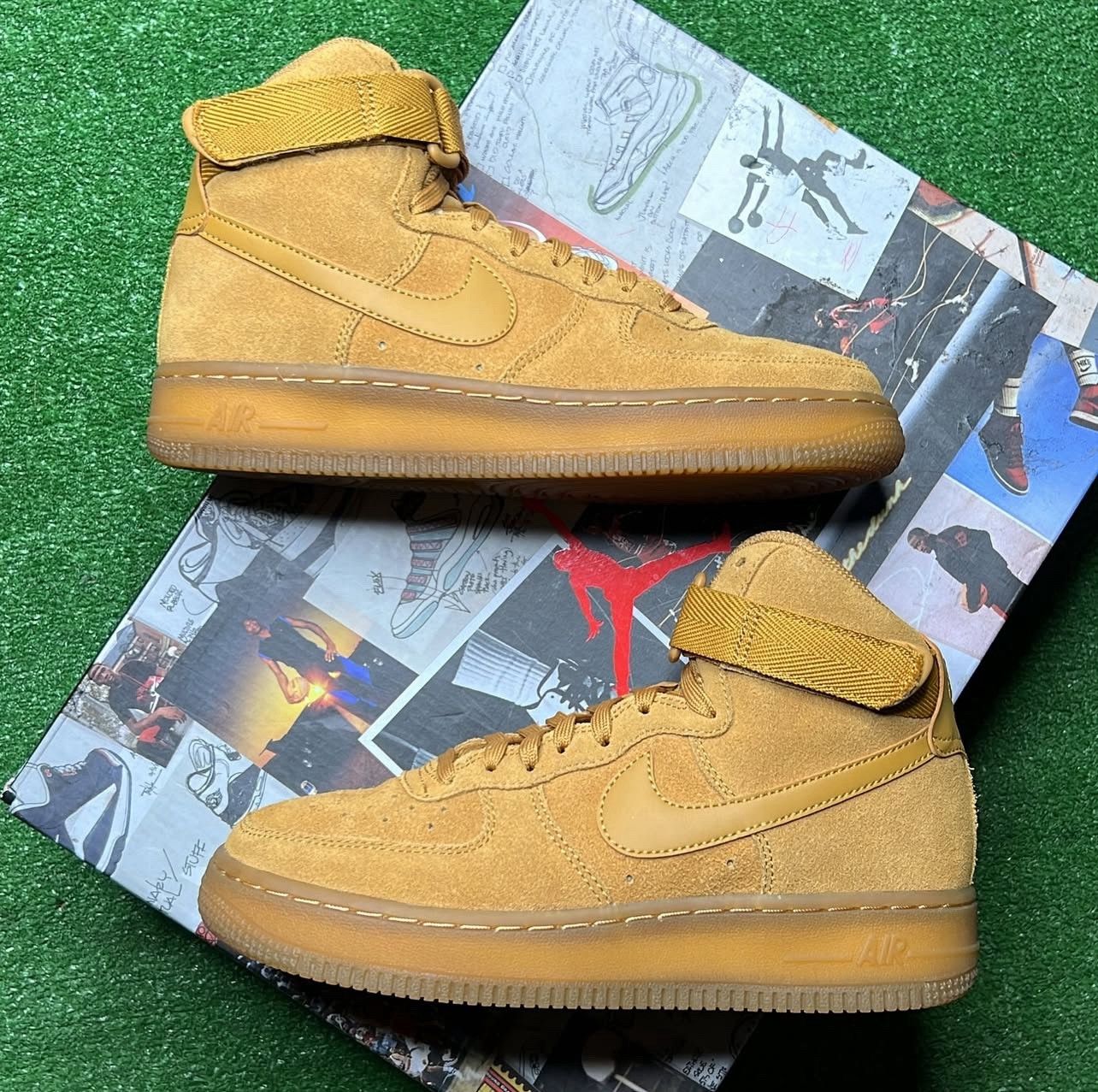 Nike Air Force GS High LV8 “ Wheat “