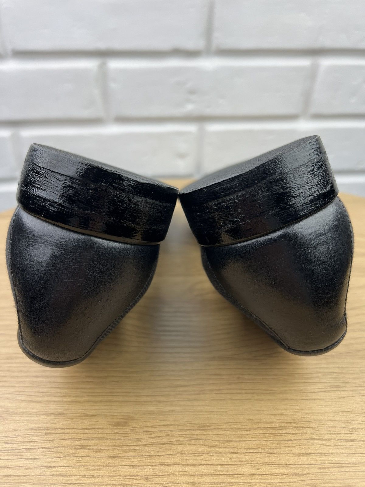 Gucci GUCCI Loafers Leather Shoes Jordaan GG Monogram Canvas Size US 9 / EU 42 - 10 Thumbnail