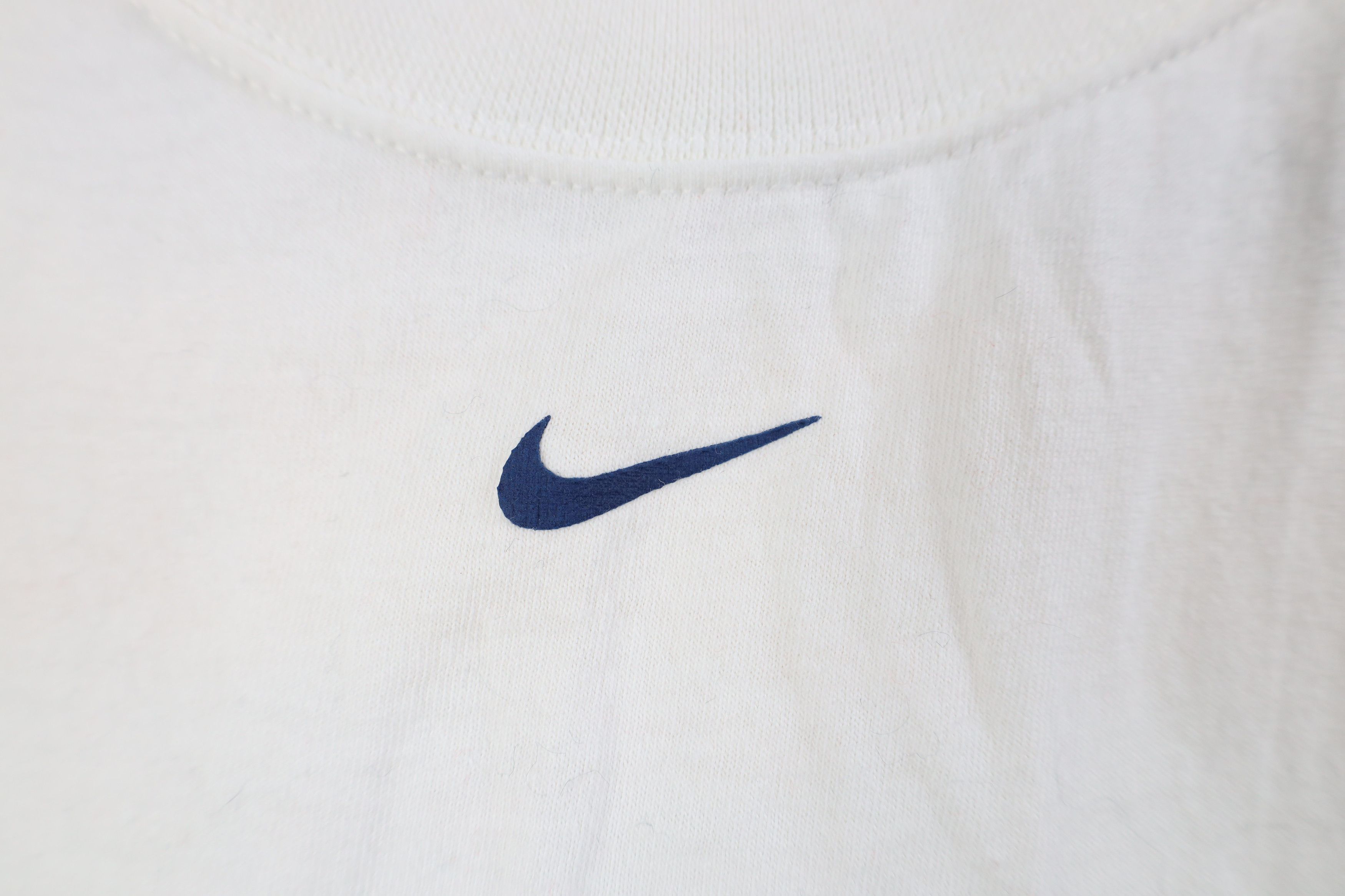 Nike Vintage Nike Swoosh University of Michigan Muscle T-Shirt Size US XL / EU 56 / 4 - 5 Thumbnail