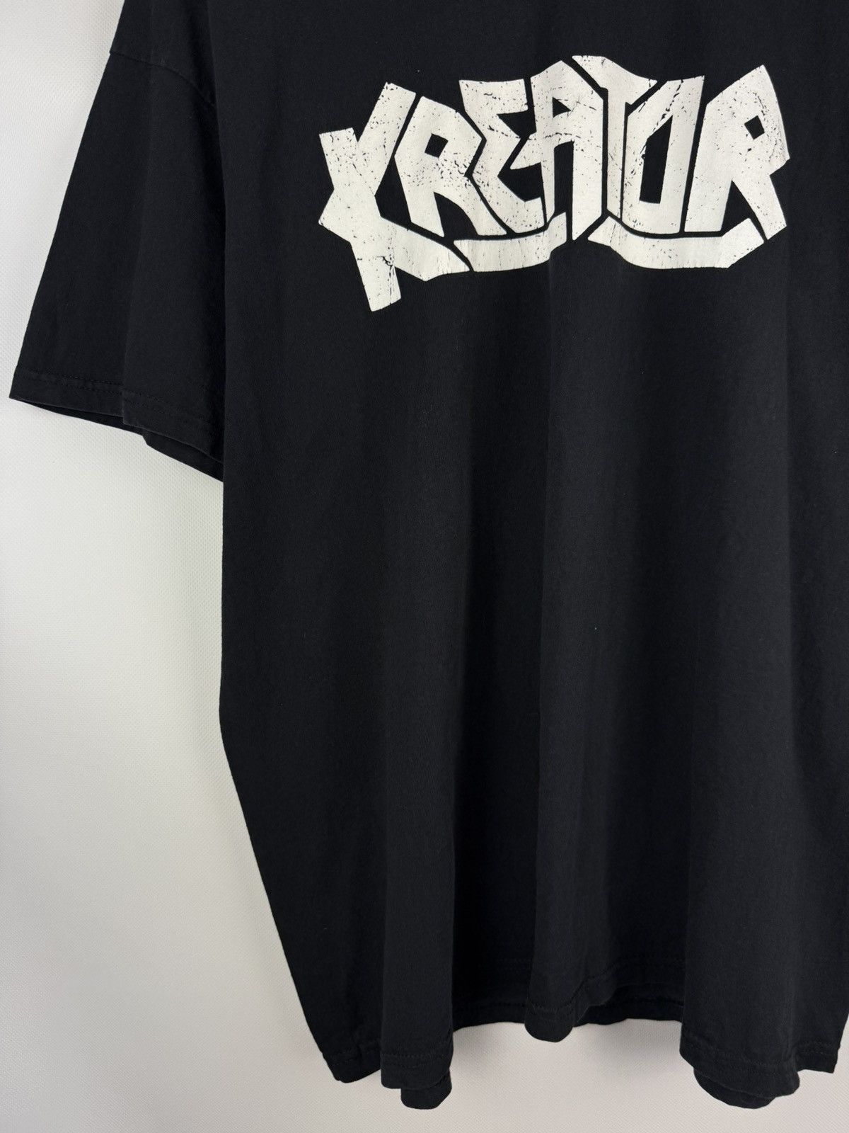 Band Tees Kreator Satan Is Real Men’s Short Sleeve Band Promo T Shirt Size US XL / EU 56 / 4 - 7 Thumbnail