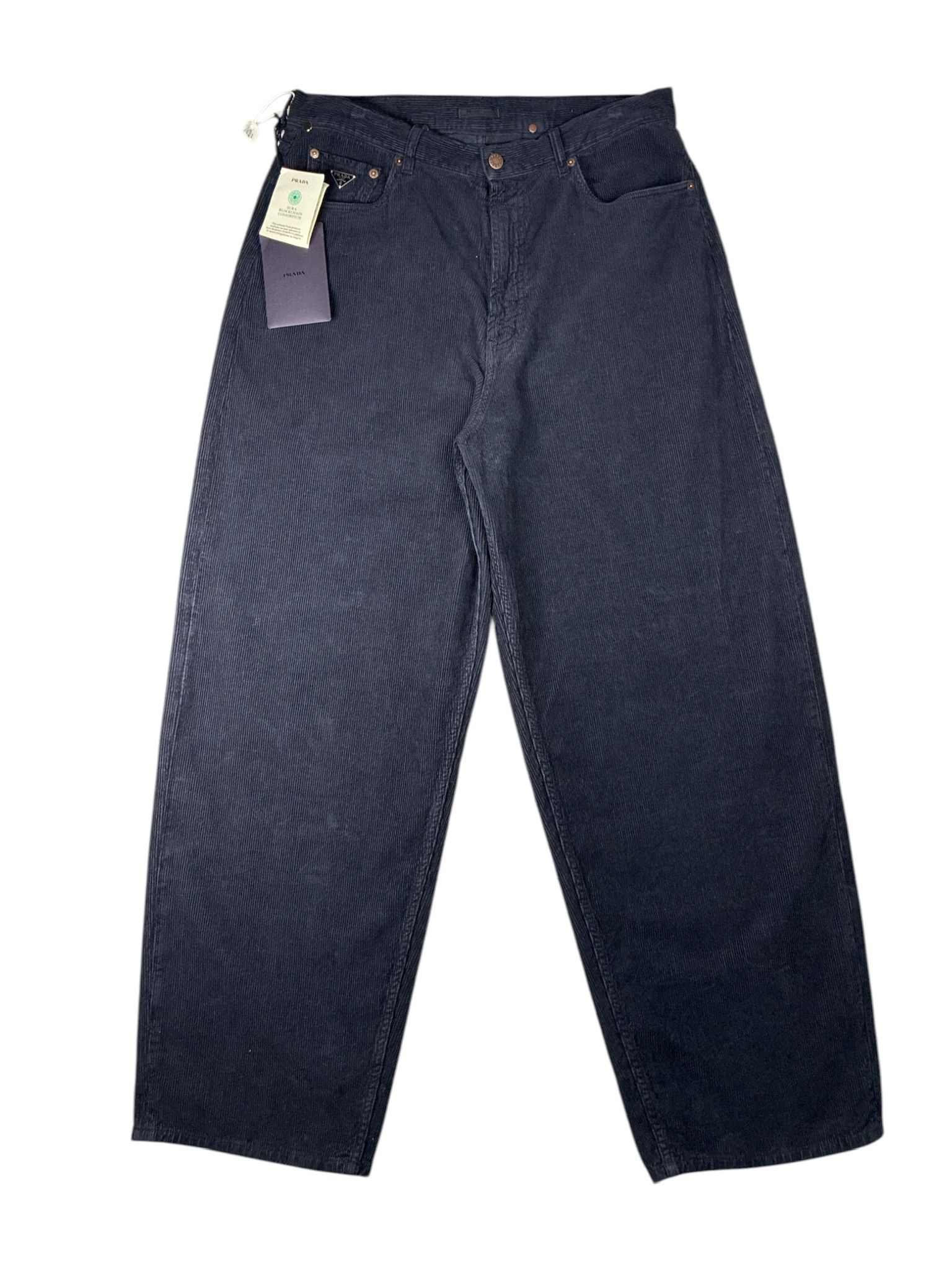 Prada Prada Corduroy Relaxed Trousers Size US 34 / EU 50 - 1 Thumbnail