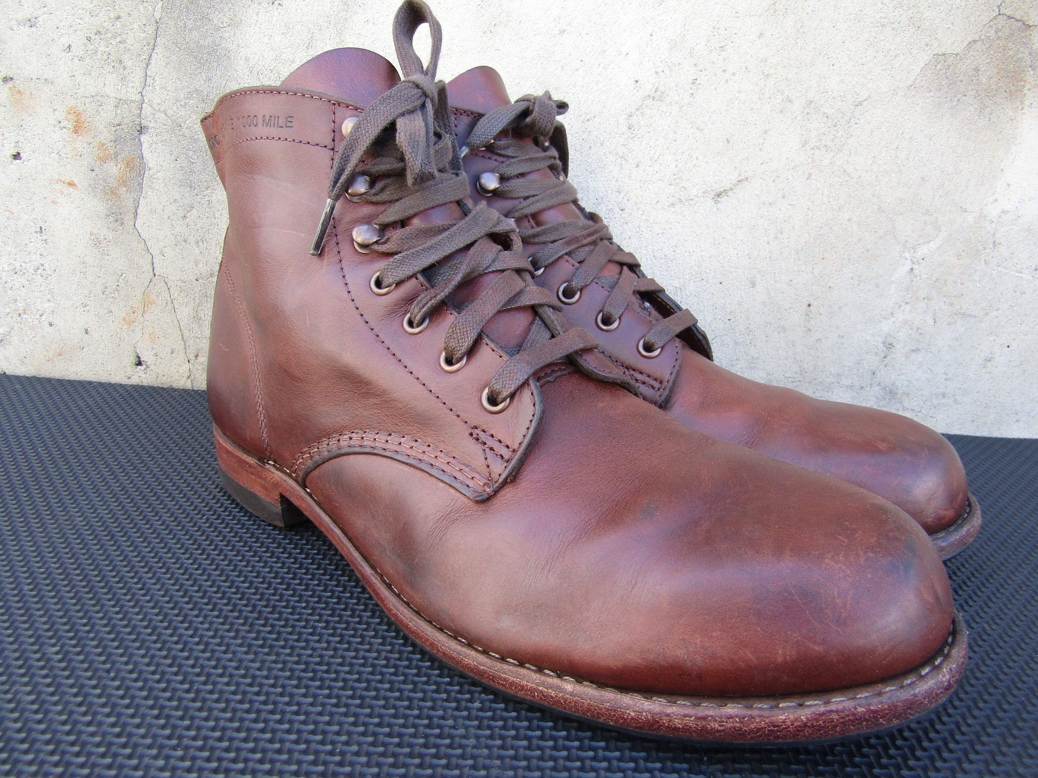 Wolverine Wolverine 1000 Mile Plain-Toe Original Leather Boot USA Size US 9 / EU 42 - 5 Thumbnail