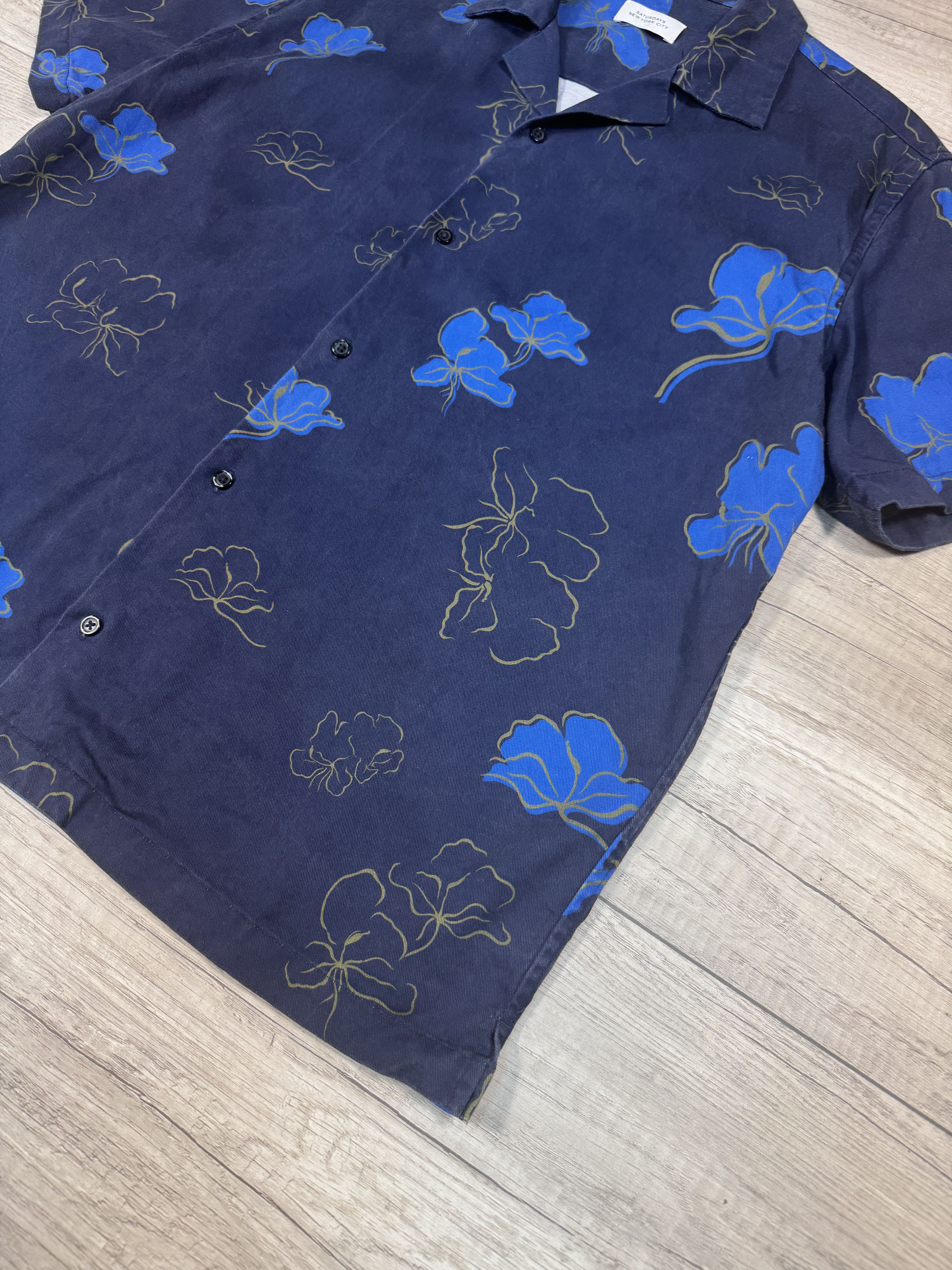 Saturdays NYC Saturday’s NYC Short Sleeve Digi Floral Shirt Hawaii Season Size US L / EU 52-54 / 3 - 2 Thumbnail