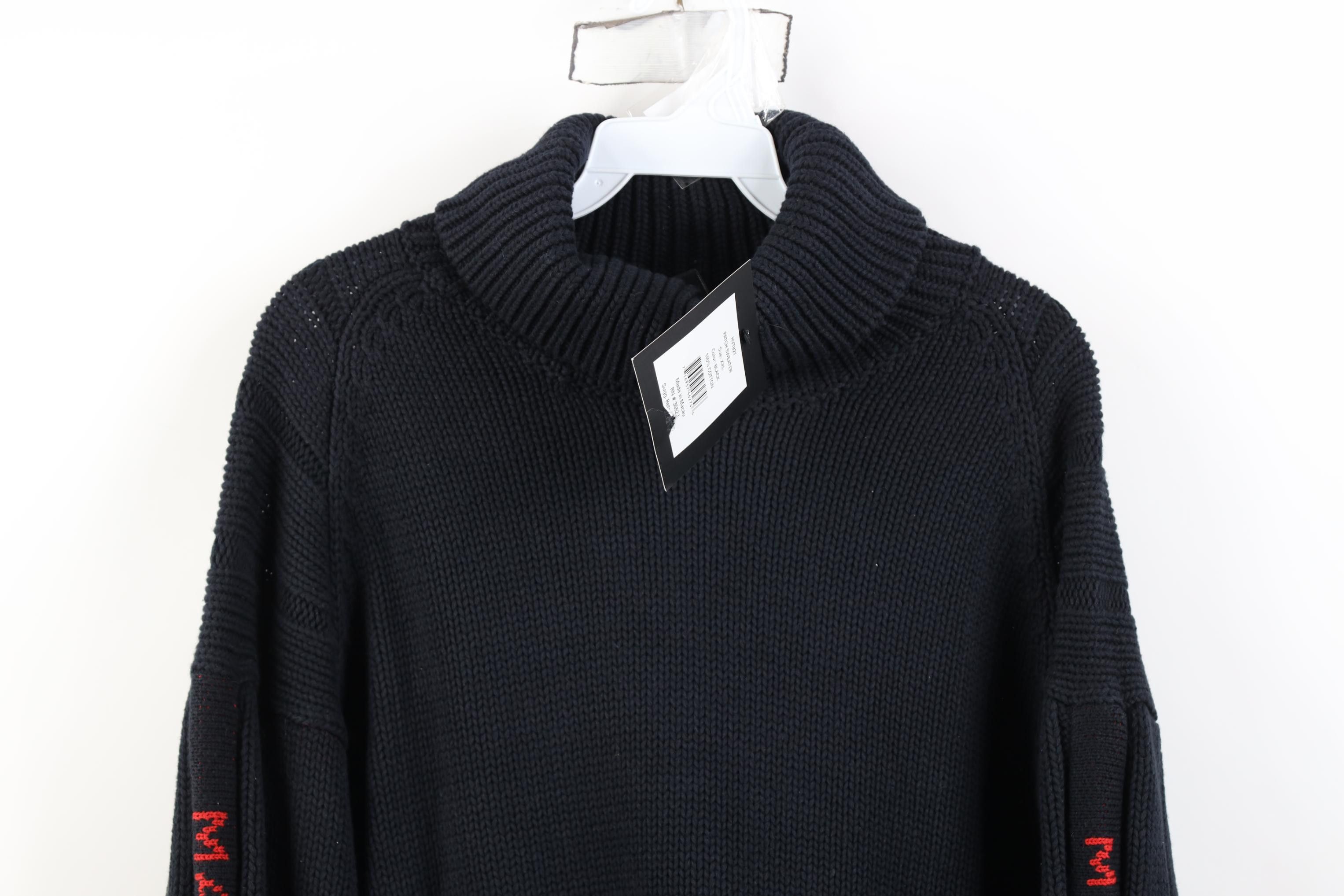 Marithe + Francois Girbaud Deadstock Vintage 90s Marithe Francois Girbaud Sweater Size US XXL / EU 58 / 5 - 2 Thumbnail